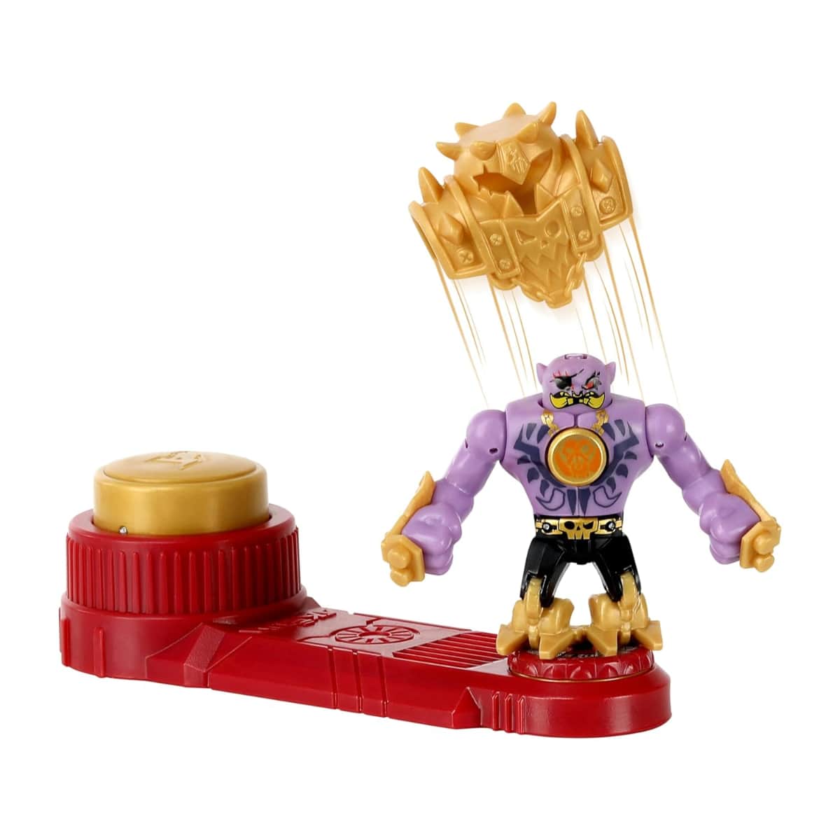 Akedo Beast Strike Battle Giants Gold Tusk Action Figure Unisex, 5-7 Years
