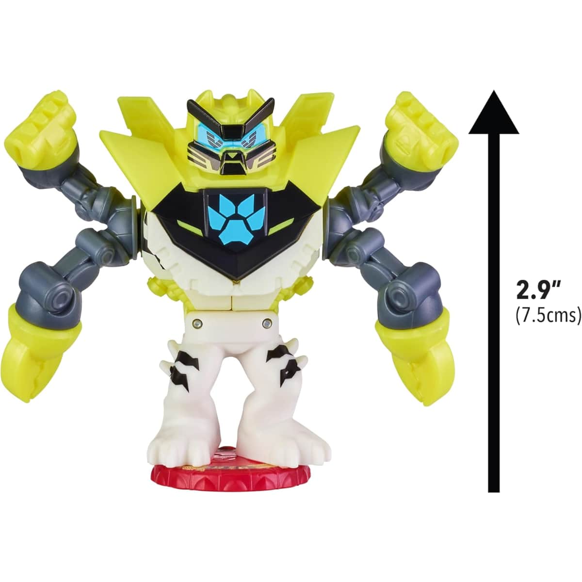 Akedo Beast Strike Battle Giants White Paw Action Figure Unisex, 5-7 Years
