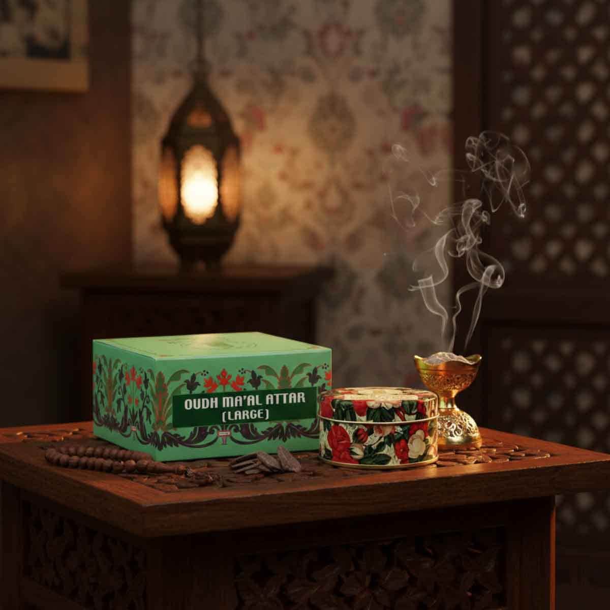 Al Haramain Oud Ma'Al Bakhoor Incense Unisex