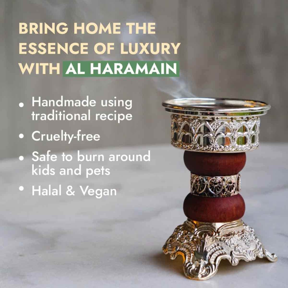 Al Haramain Oud Ma'Al Bakhoor Incense Unisex