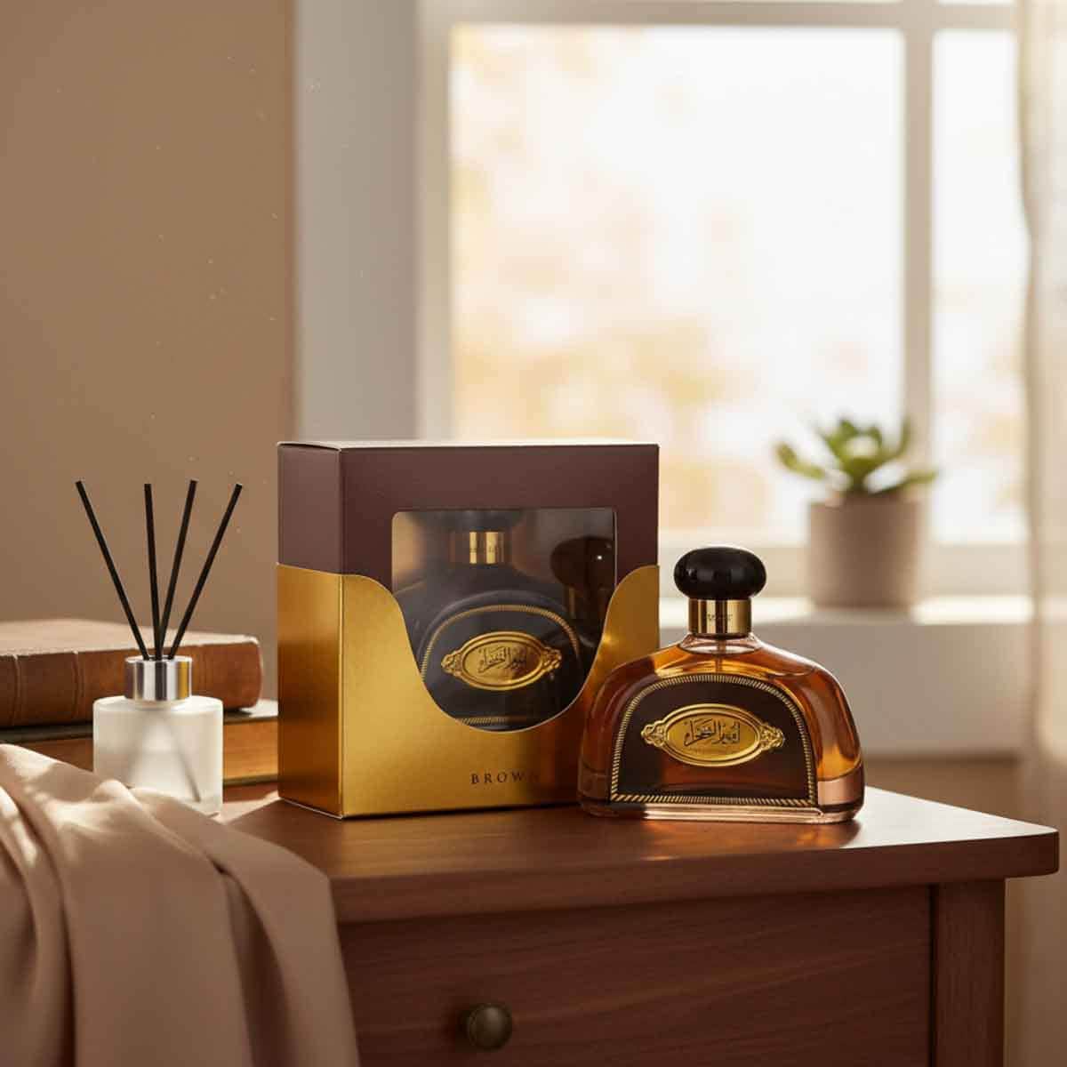 Al-Rehab Ameer Assahra Brown Eau De Parfum for Men
