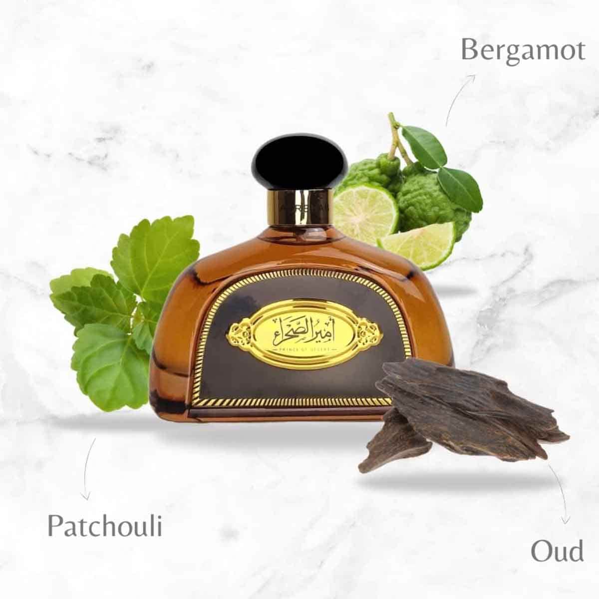 Al-Rehab Ameer Assahra Brown Eau De Parfum for Men
