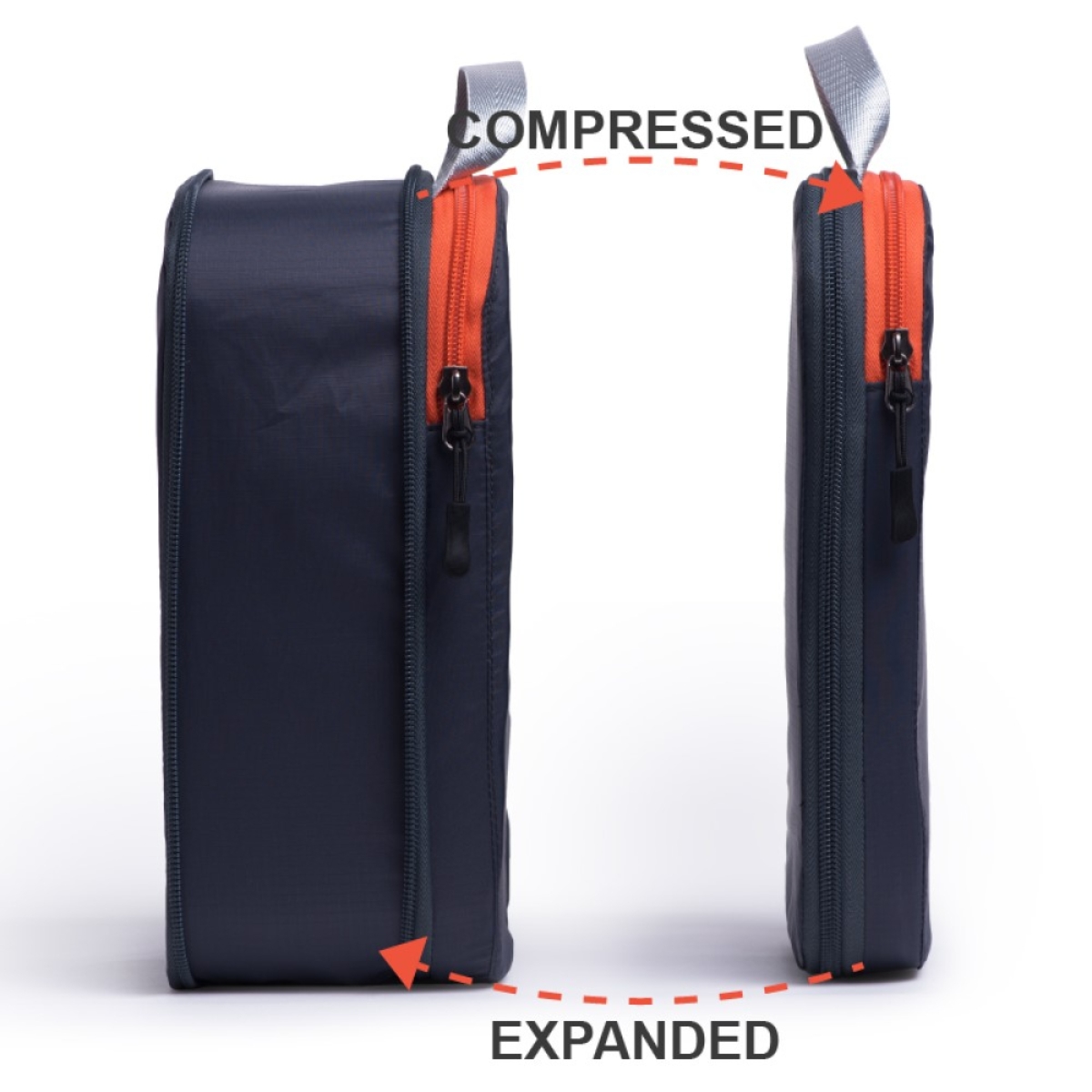 ألميدا أكياس تنظيم رمادية داكنة للجنسين، 13+ سنة، مجموعة من 3