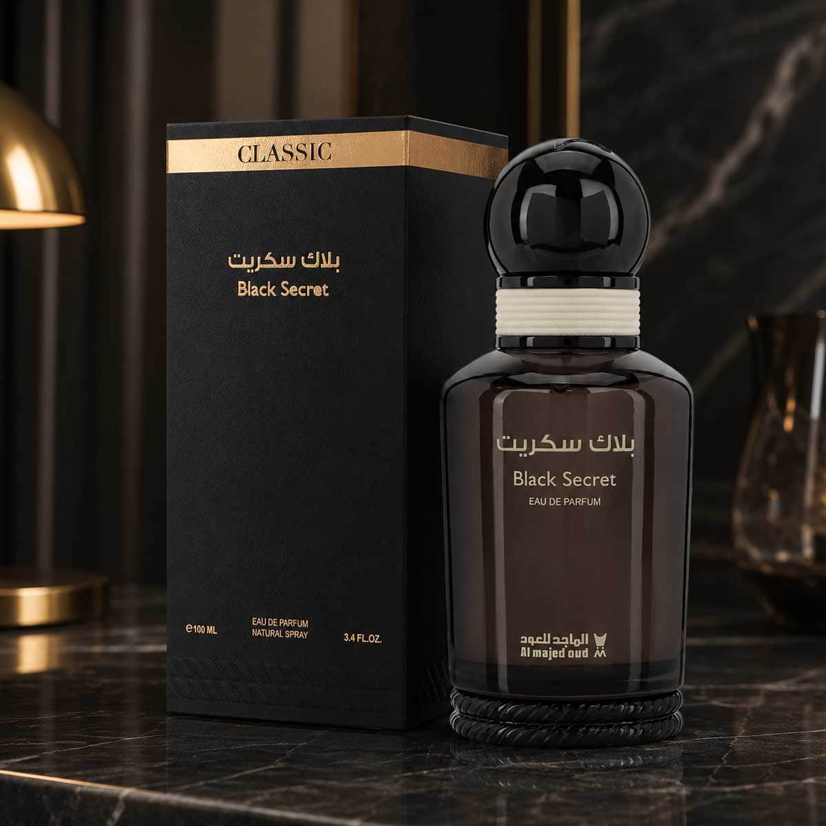 Almajed Black Secret Eau De Parfum Unisex