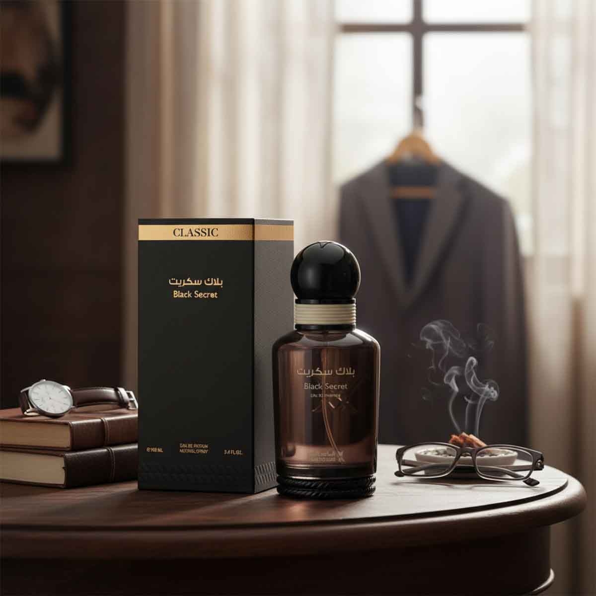 Almajed Black Secret Oud Eau De Parfum 100 ml Unisex