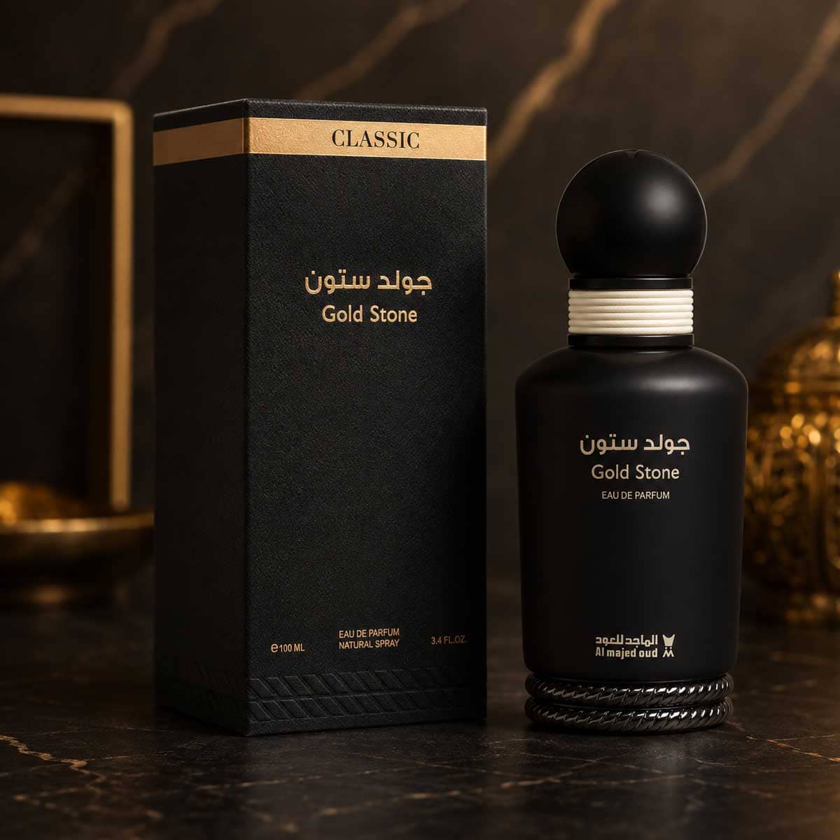 الماجد جولد ستون او دو بارفان للجنسين