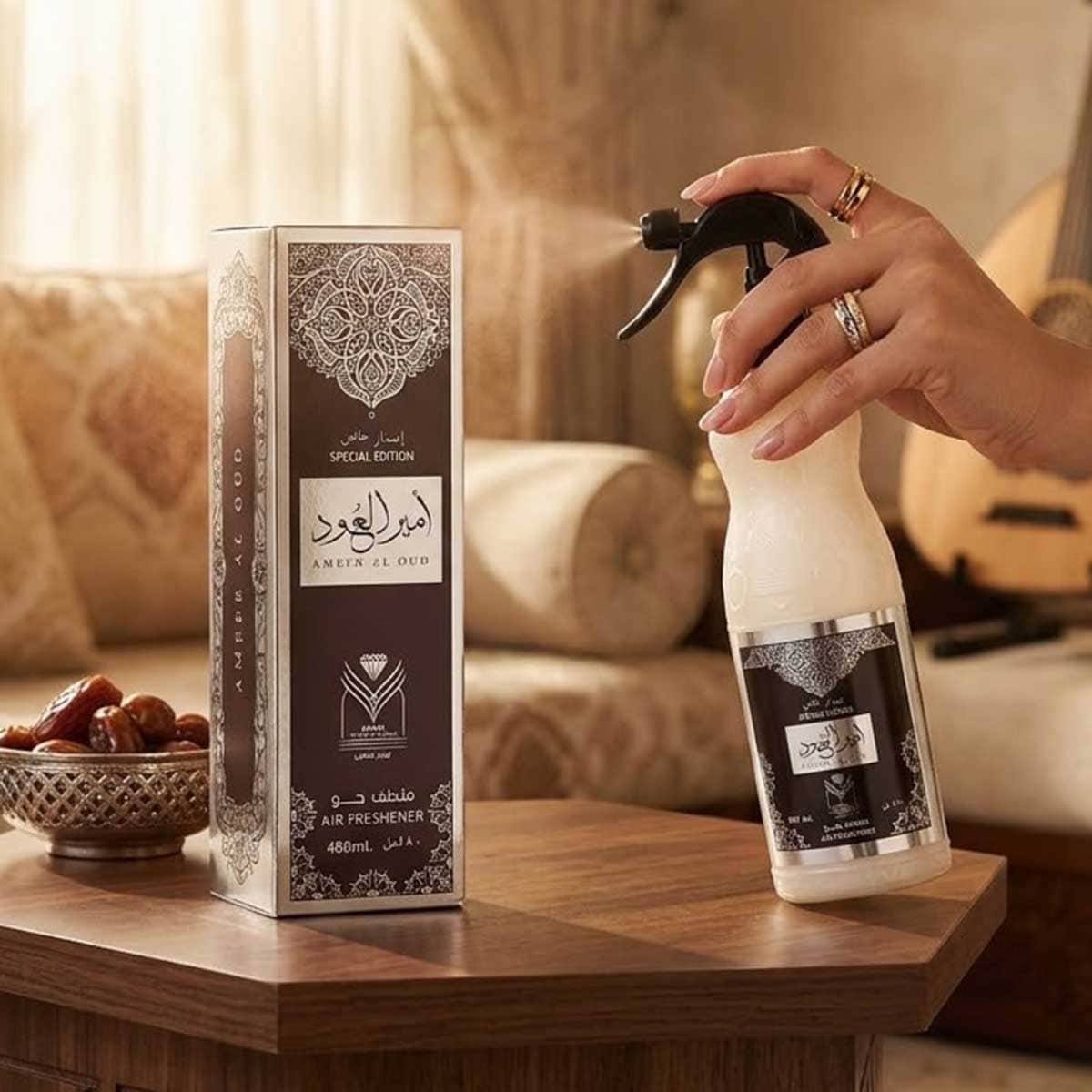 ألماس أمير العود براون معطر جو