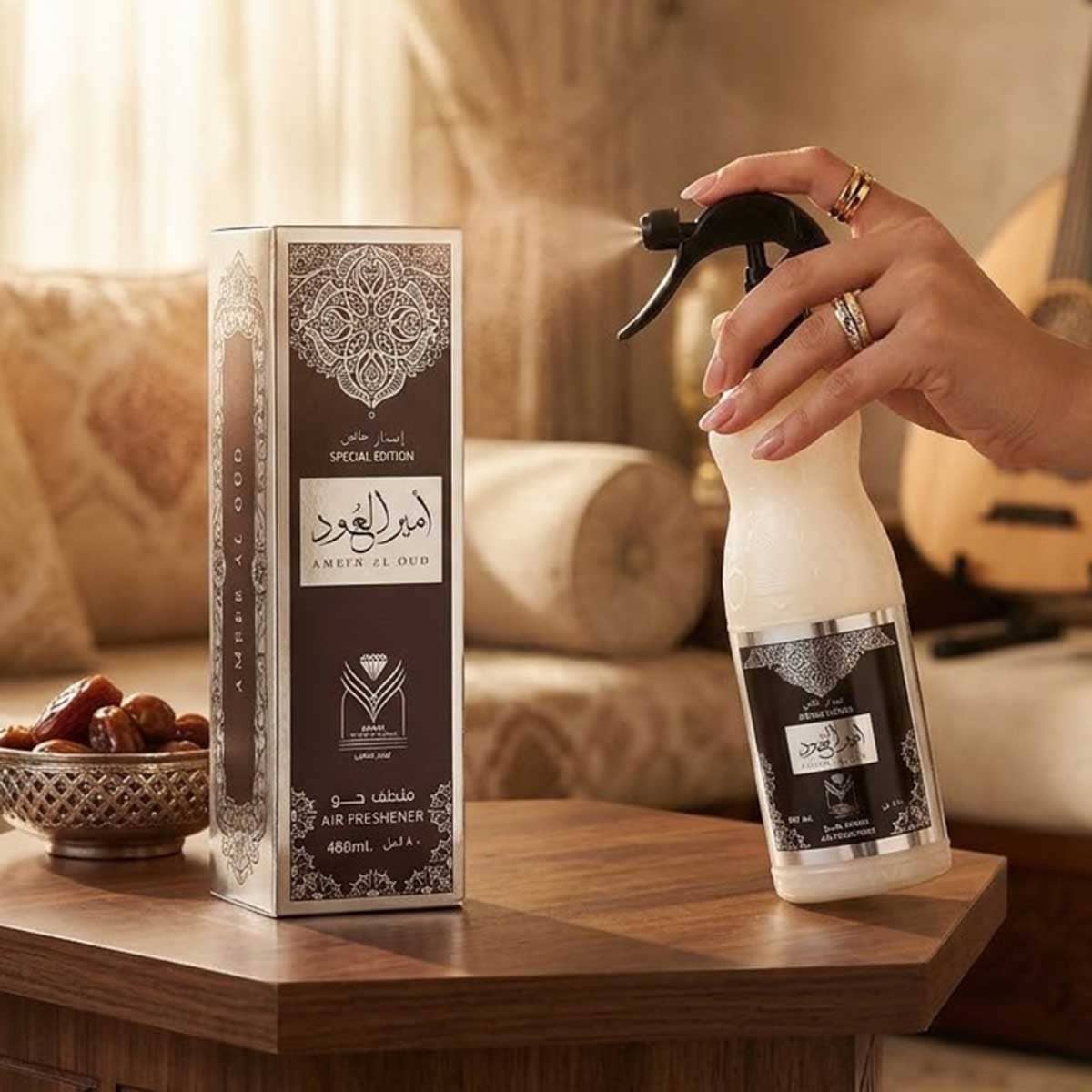 ألماس أمير العود براون معطر جو