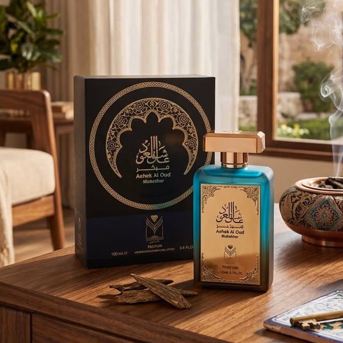 ألماس عاشق العود مبخر او دو بارفان للجنسين