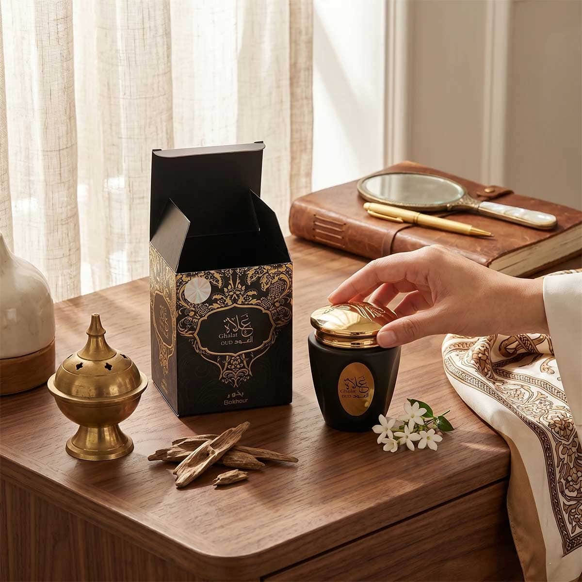 ألماس غلط العود بخور للجنسين