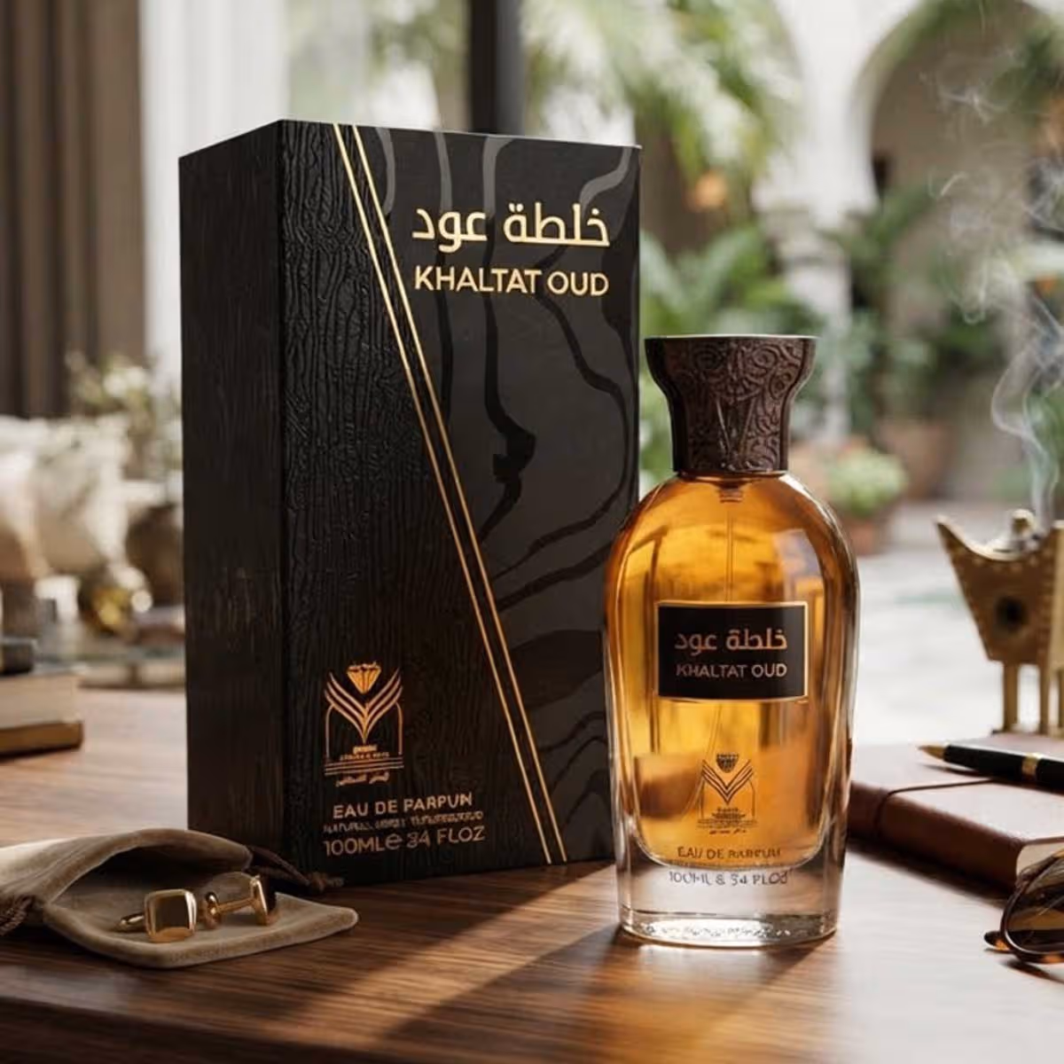 ألماس خلطة عود او دو بارفان للجنسين