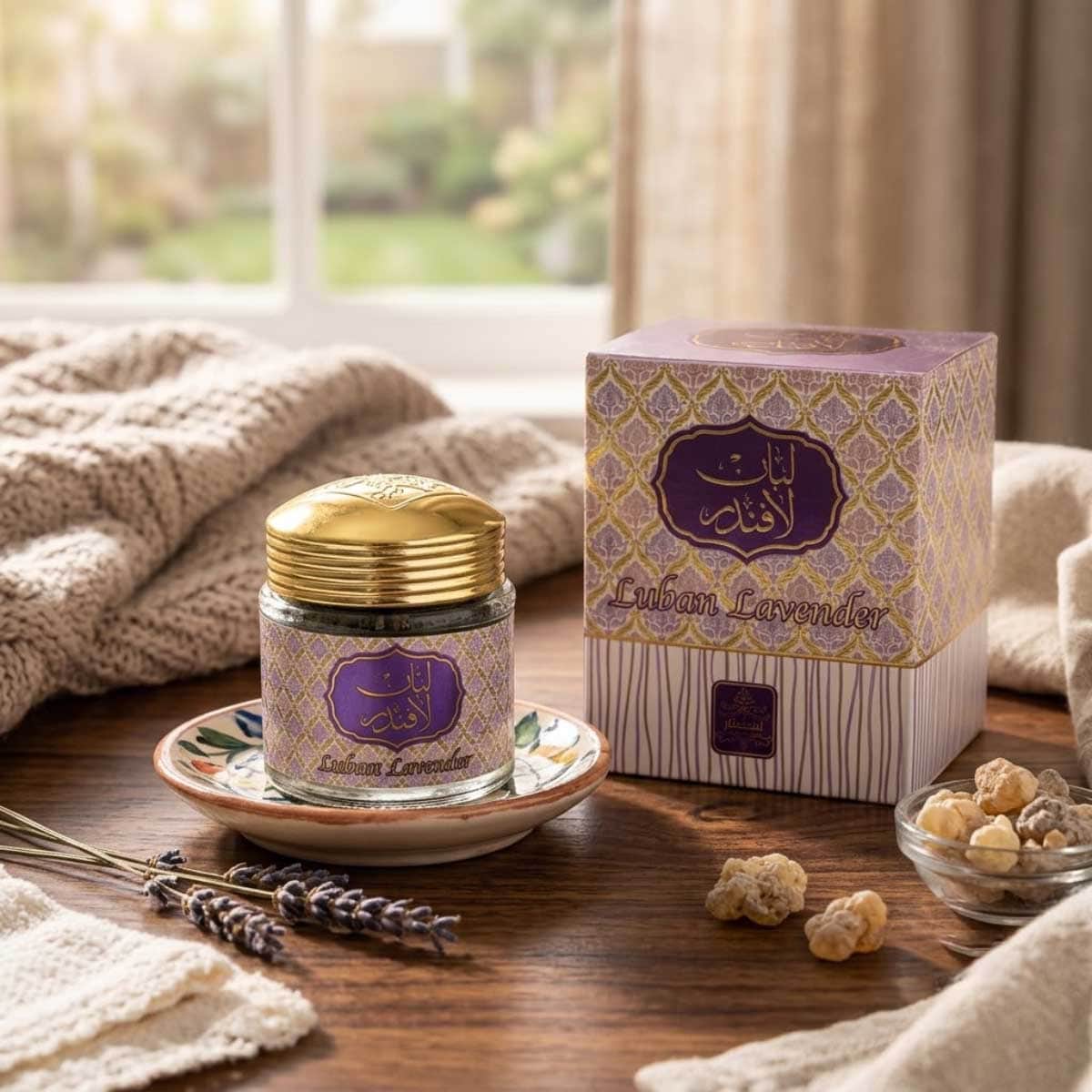 Almas Louban Lavander Bakhoor Unisex