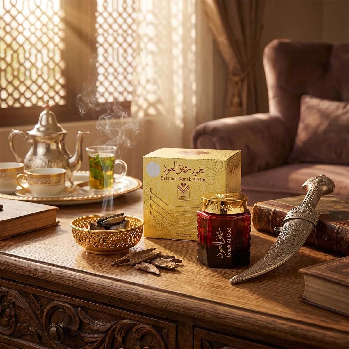 Almas Ronak Al Oud Bakhoor Incense Unisex
