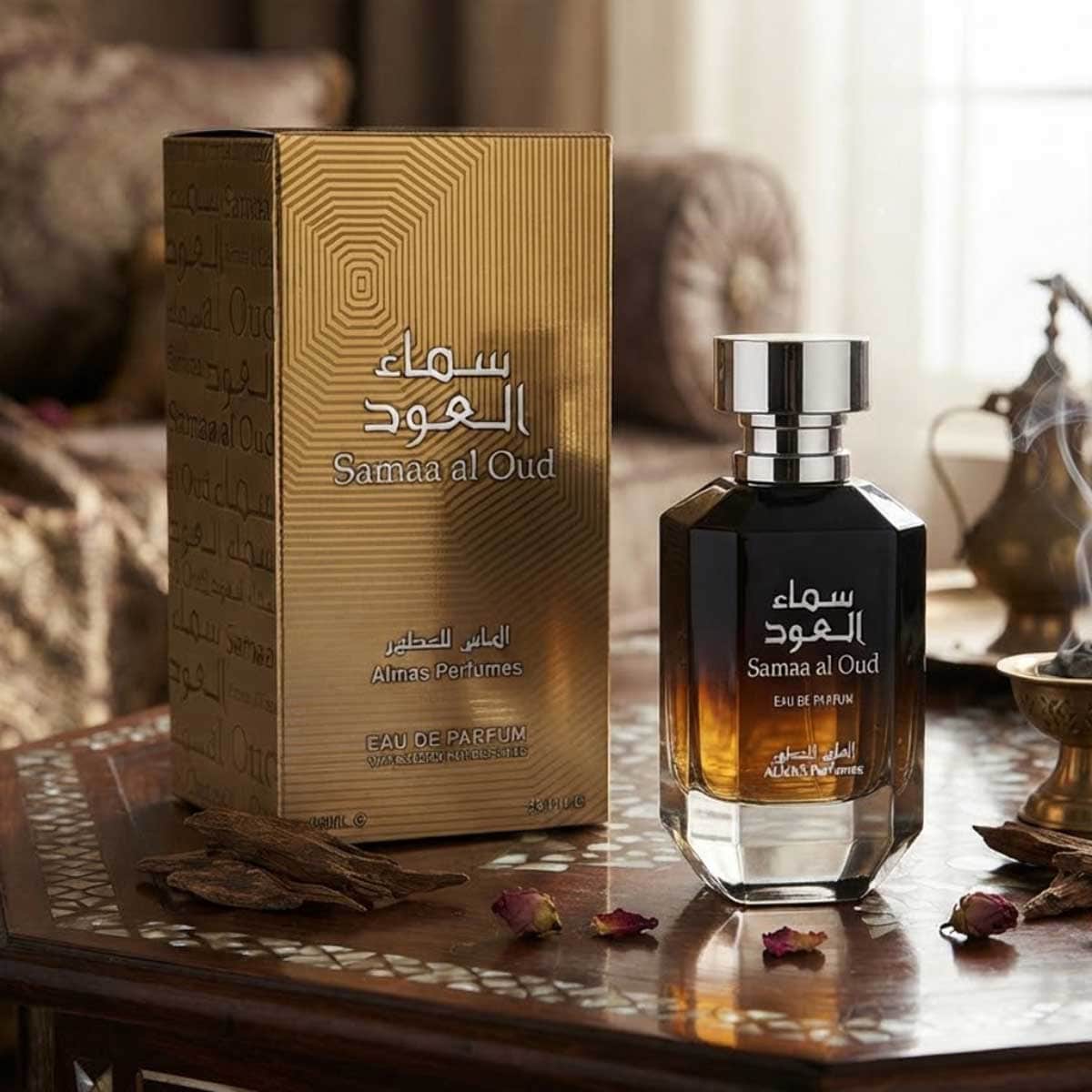 Almas Sama Al Oud Eau De Parfum for Men