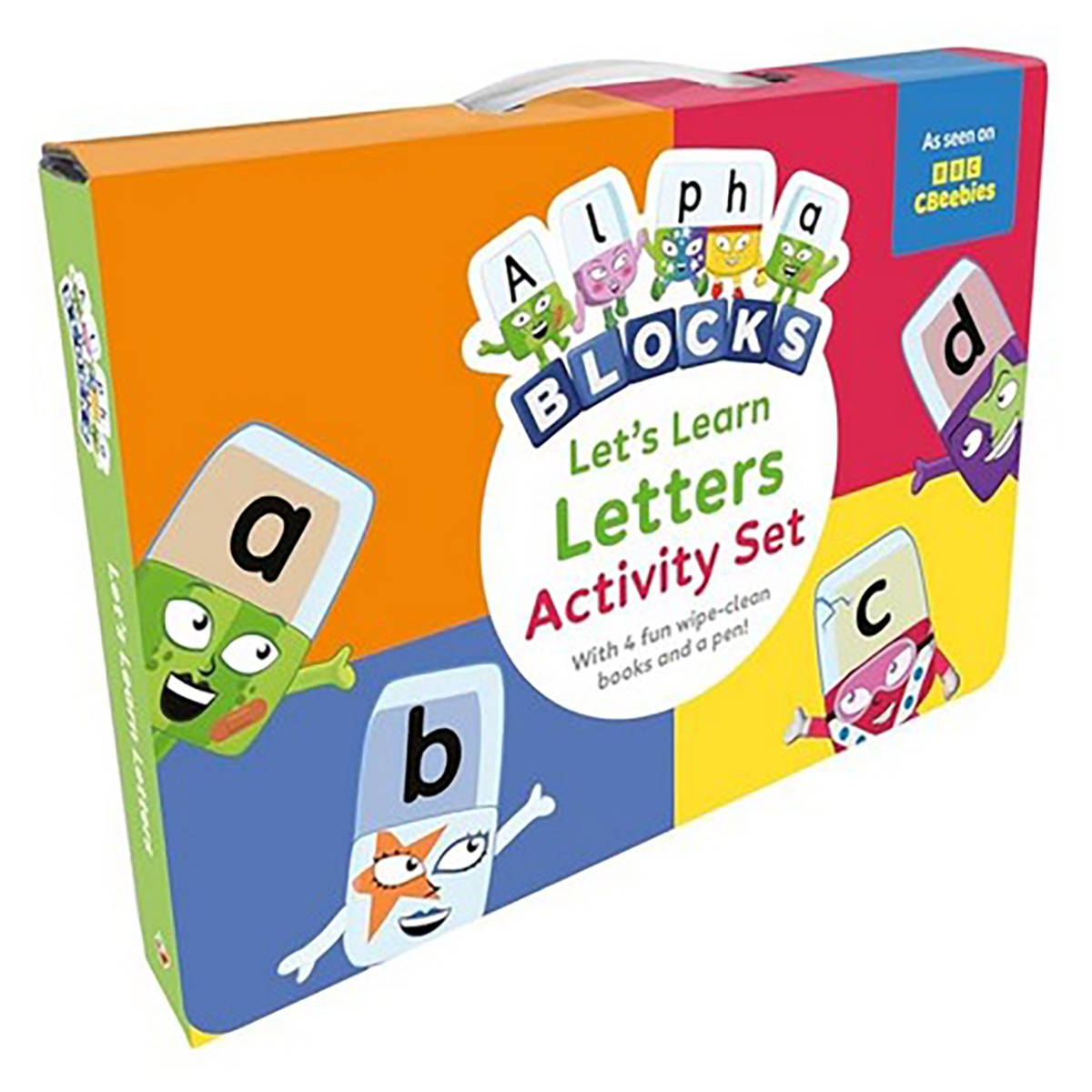 Alphablocks Let's Learn Letters: Wipe-Clean Activity Set تأليف ألفابلوكس - 30 مايو 2024