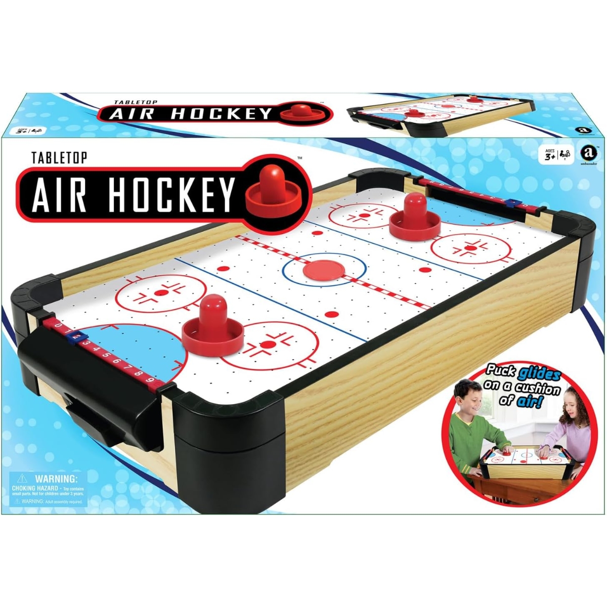 Ambassador 20″ Tabletop Air Hockey Unisex, 3-4 Years