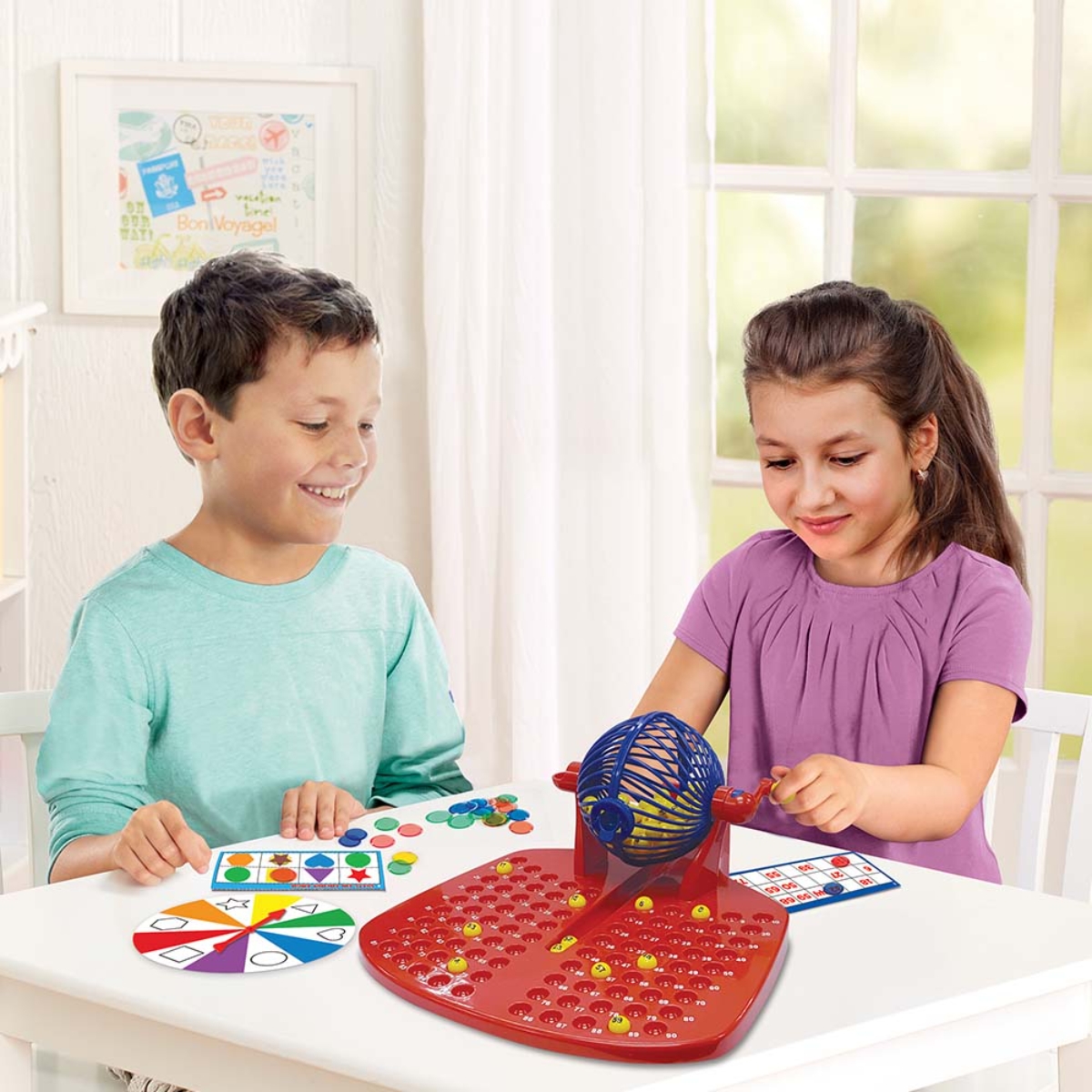 Ambassador 2-in-1 Bingo Lotto Game Unisex, 5-7 Years