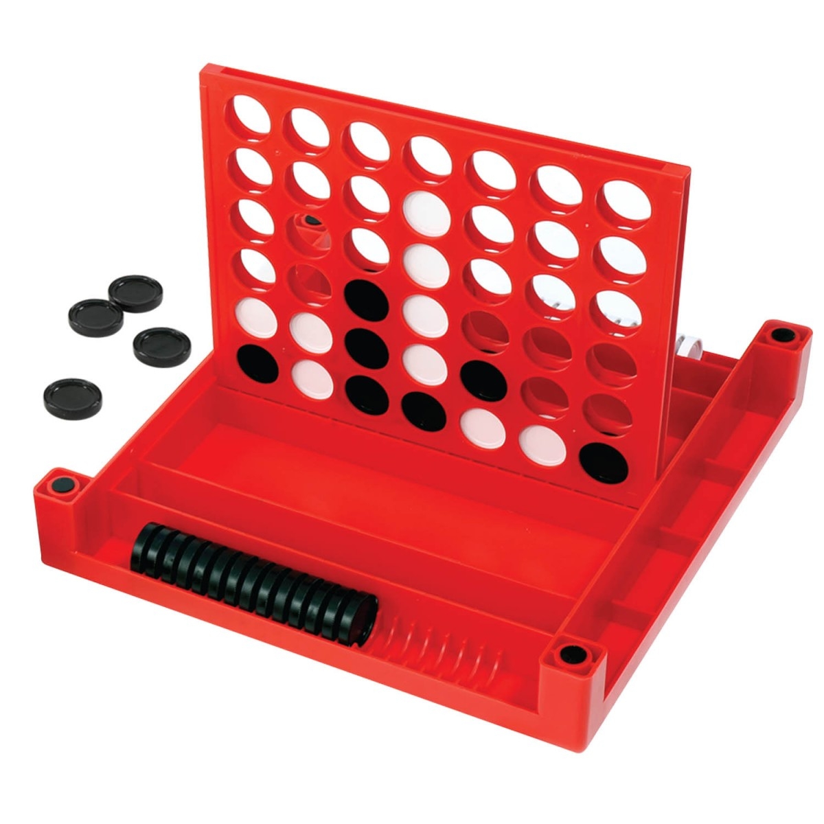 Ambassador 4-in-a-Row & Snakes and Ladders Combo Game Unisex, 5-7 Years