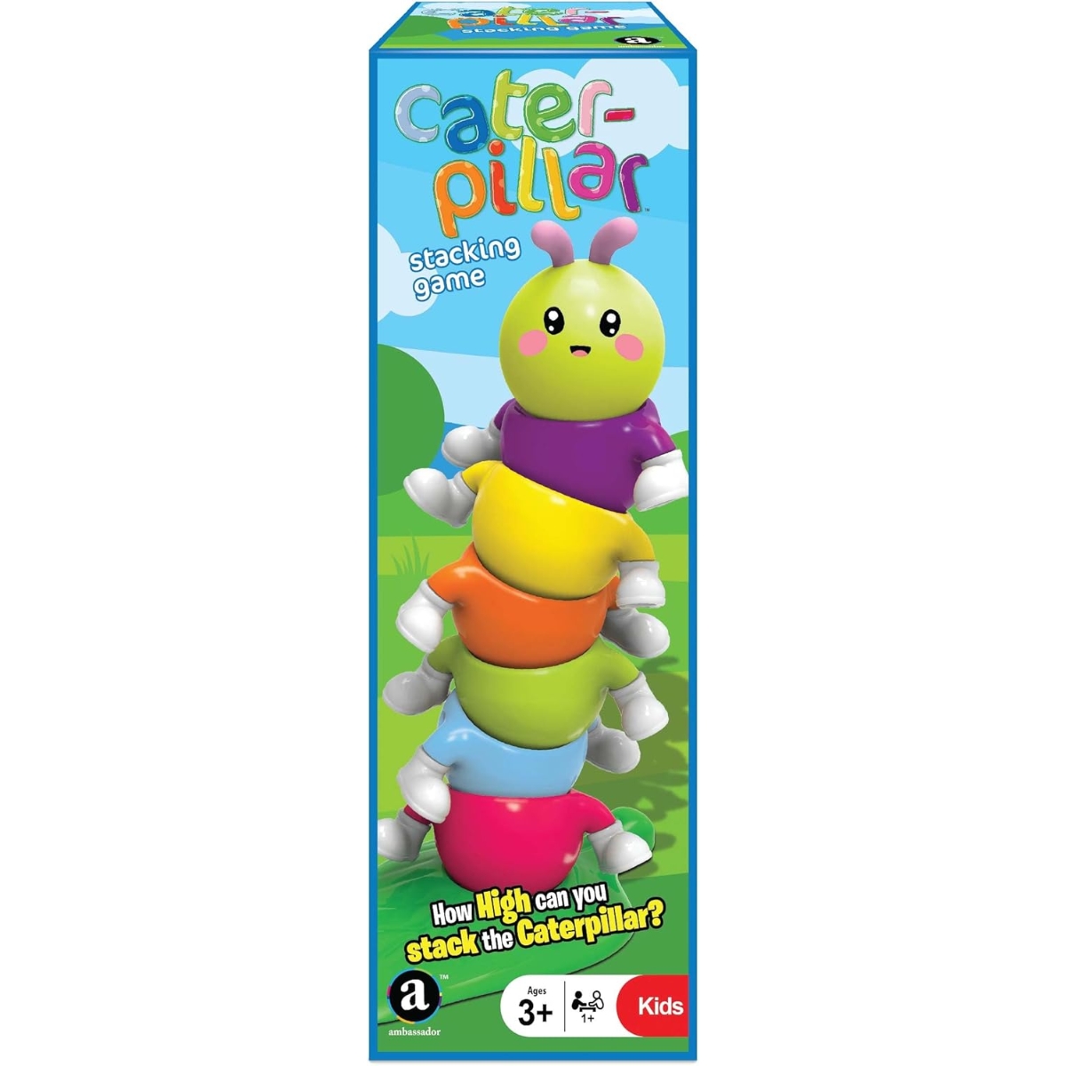Ambassador Caterpillar Stacking Game Unisex, 3-4 Years