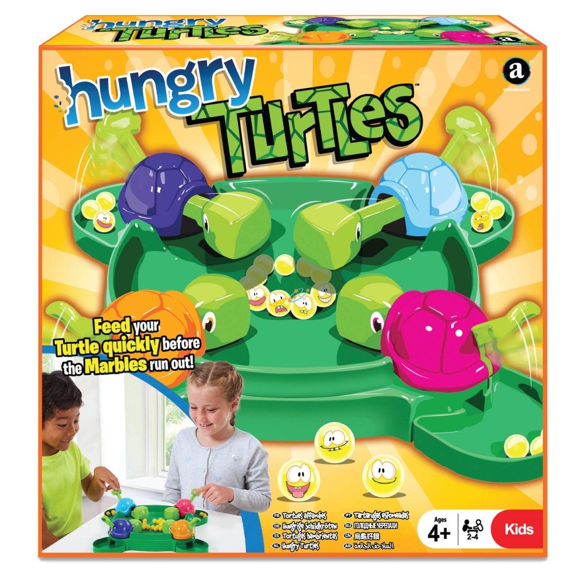 أمباسادور لعبة السلاحف الجائعة للجنسين، 5-7 سنوات