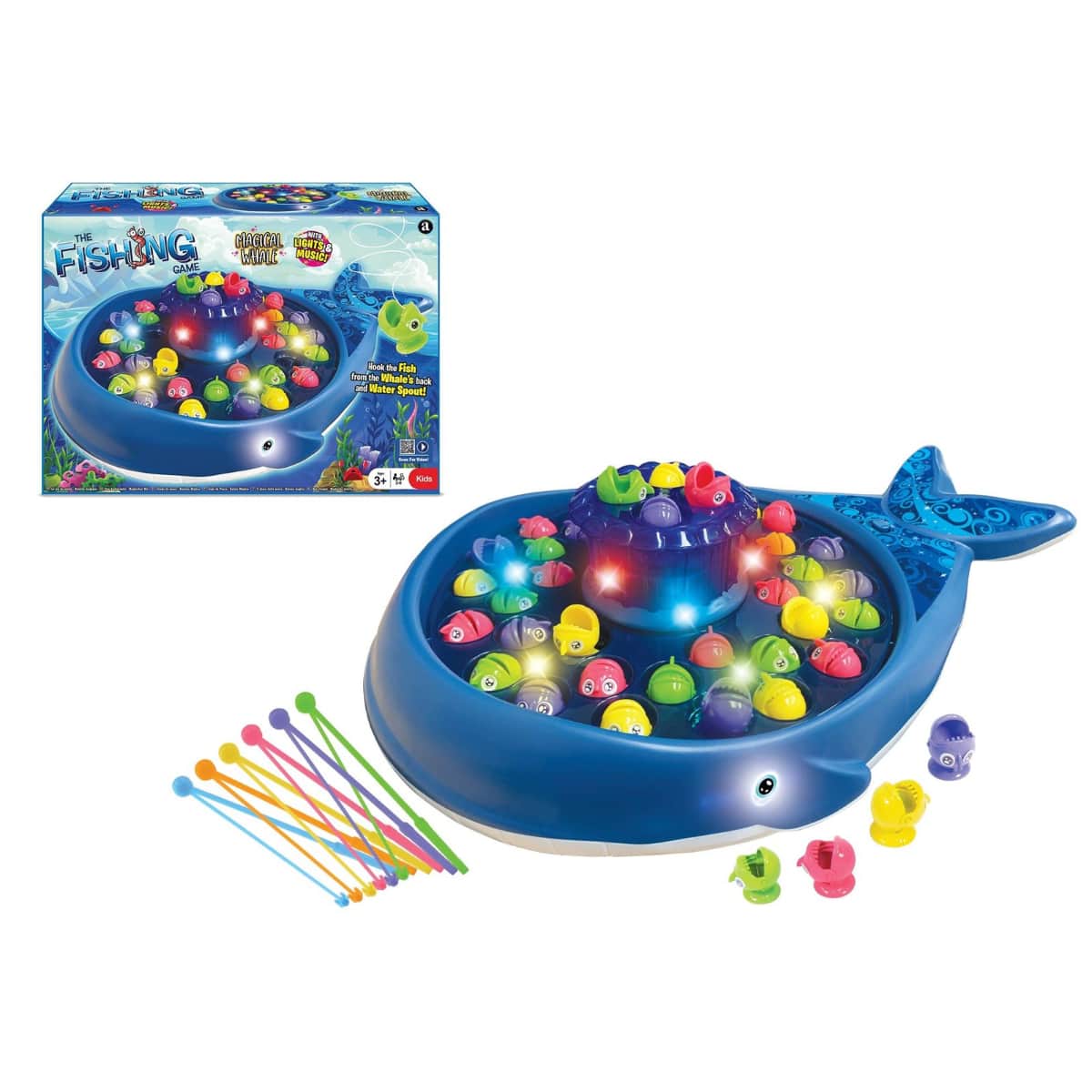 Ambassador Magical Whale Fishing Game Unisex, 3-4 Years