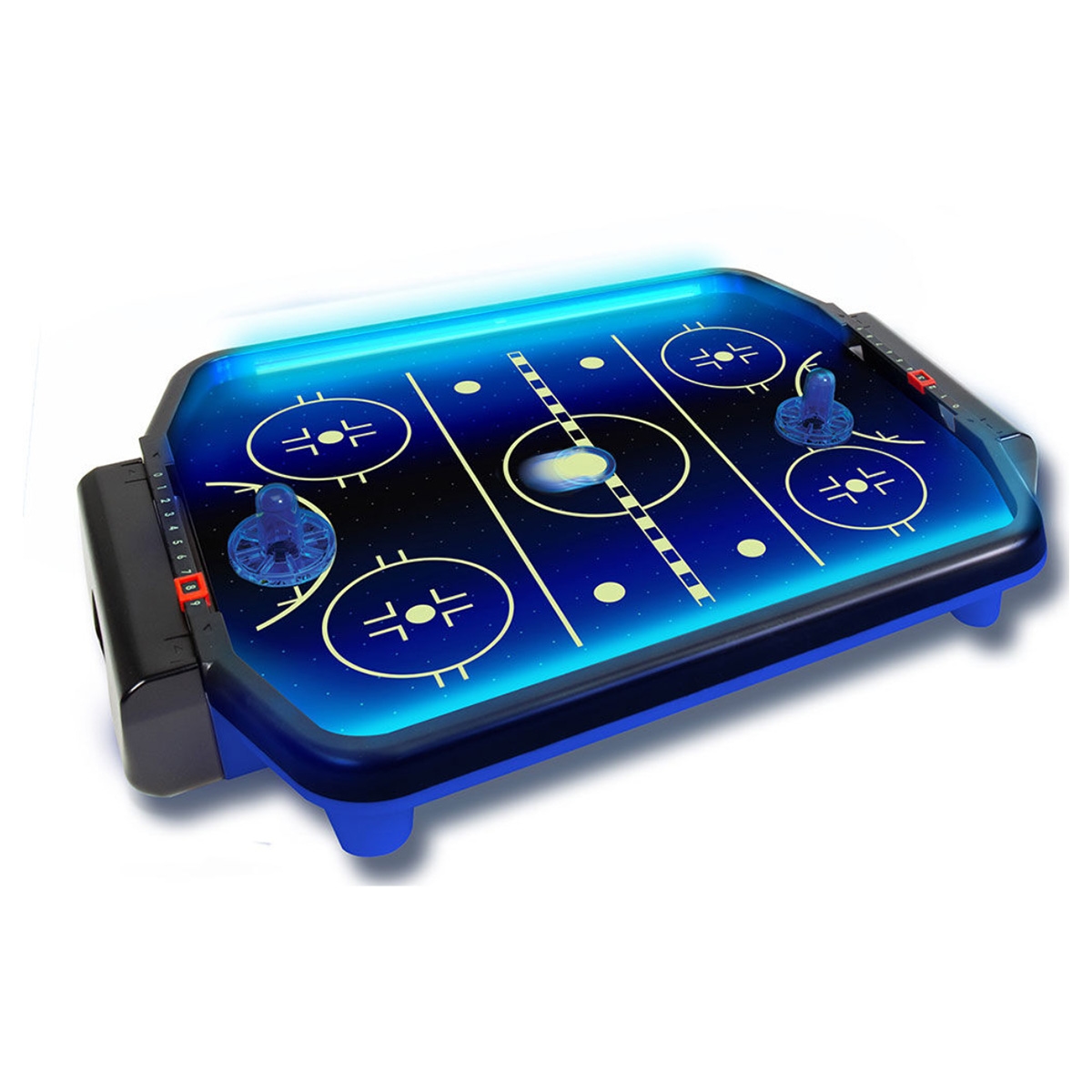 Ambassador Neon Series Electronic Arcade Air Hockey Unisex, 5-7 Years