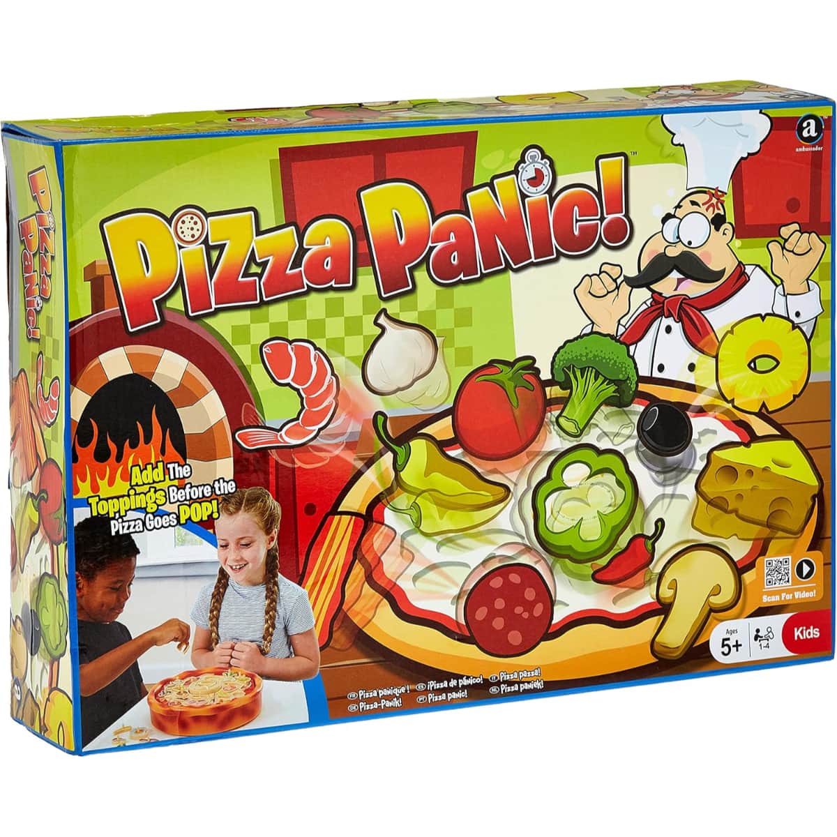Ambassador Pizza Panic! Game Unisex, 5-7 Years