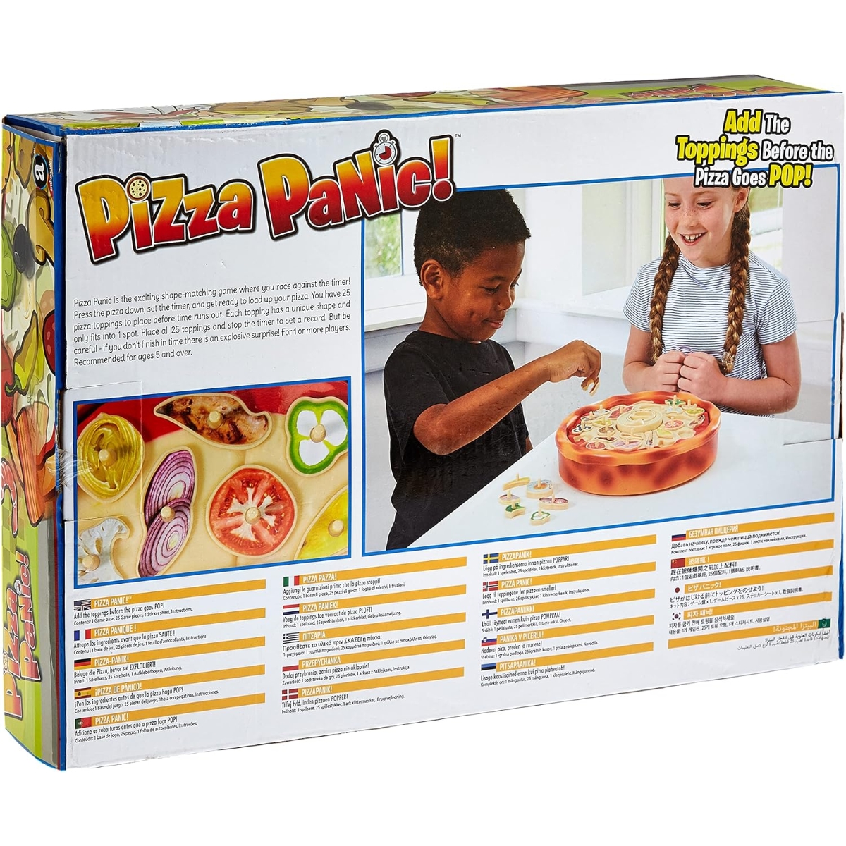 Ambassador Pizza Panic! Game Unisex, 5-7 Years