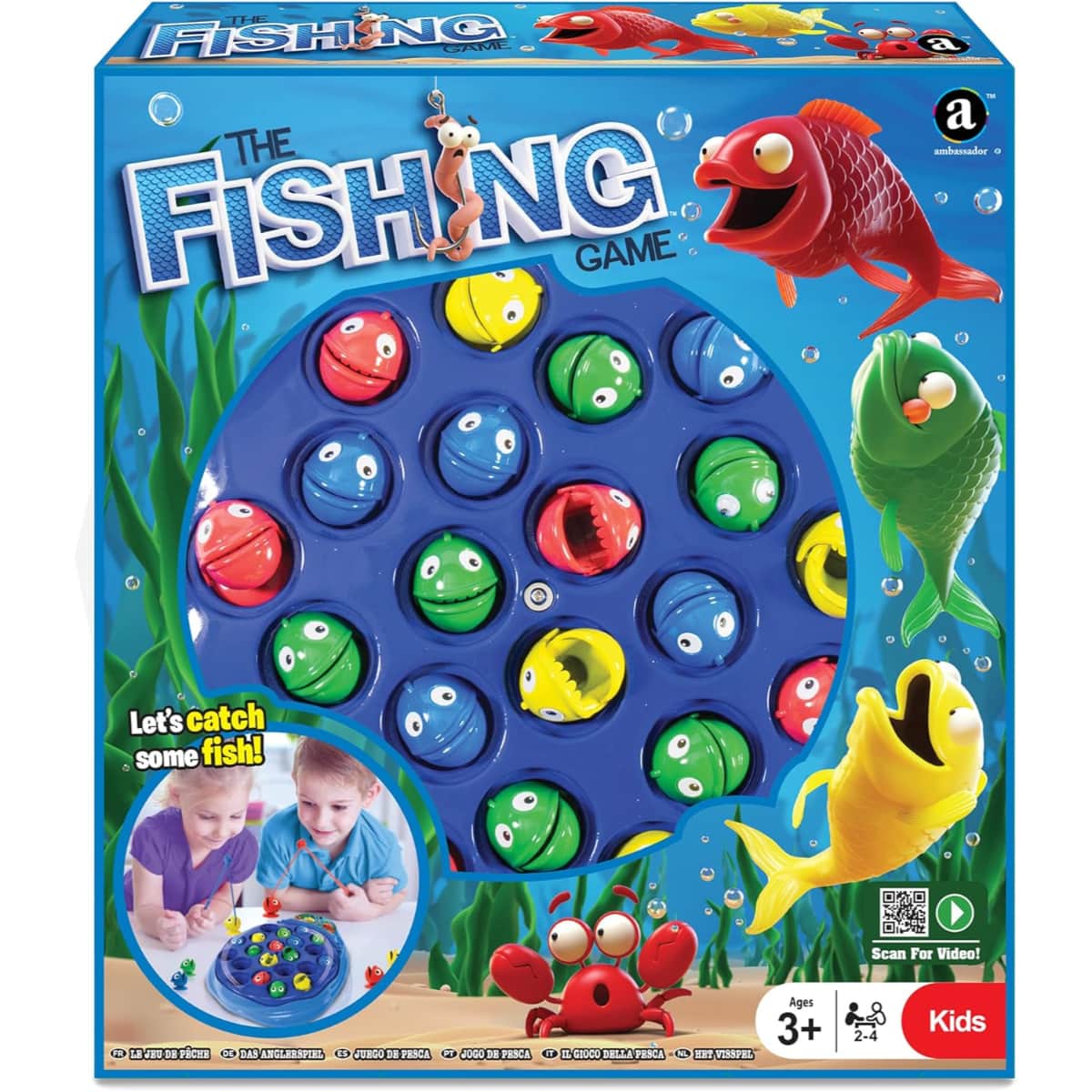 Ambassador The Fishing Game Unisex, 3-4 Years