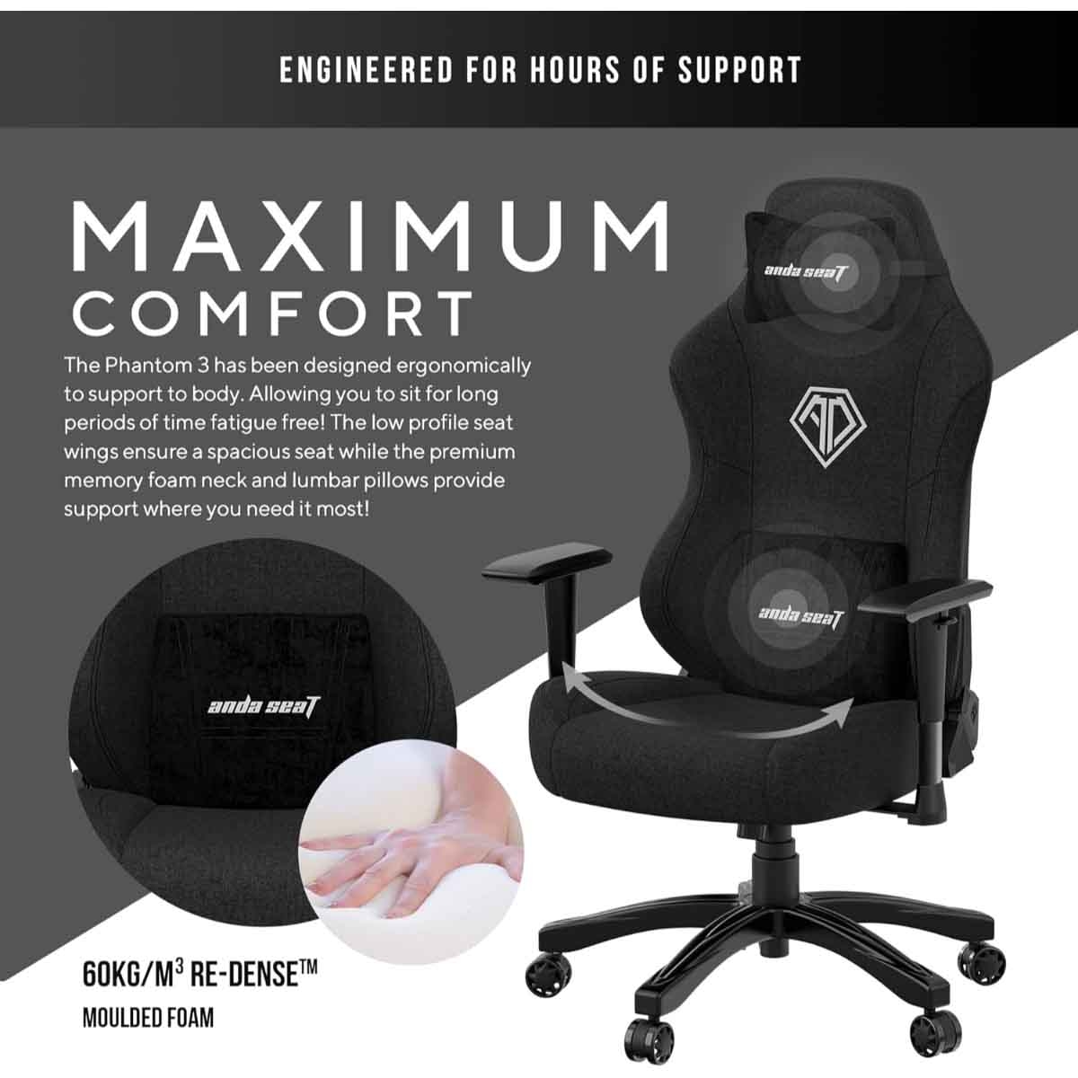 Andaseat Phantom 3 L Gaming Chair