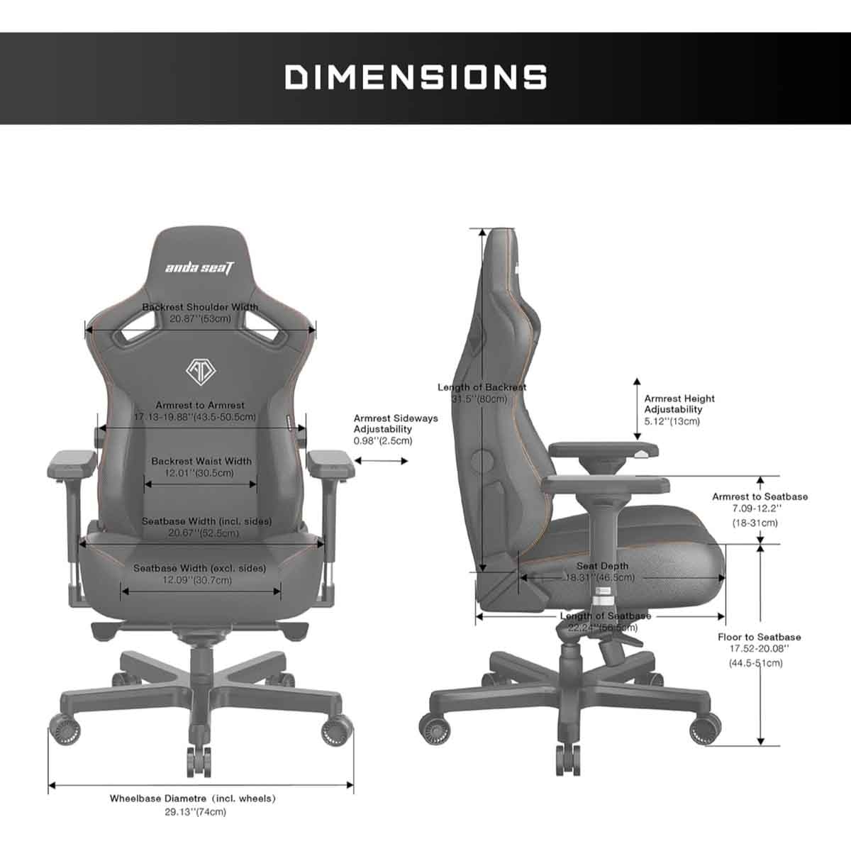 Andaseat Kaiser 3 L Gaming Chair
