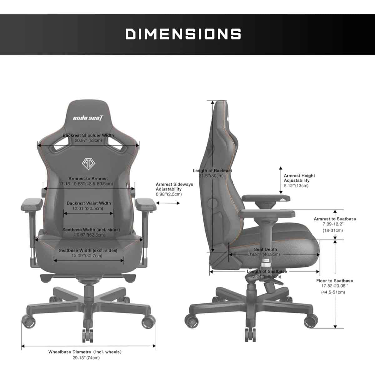 Andaseat Kaiser 3 XL Gaming Chair