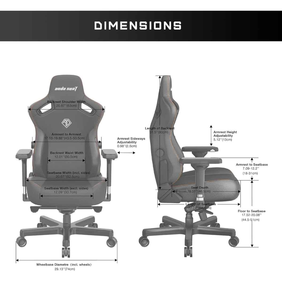 Andaseat Kaiser 3 L Gaming Chair