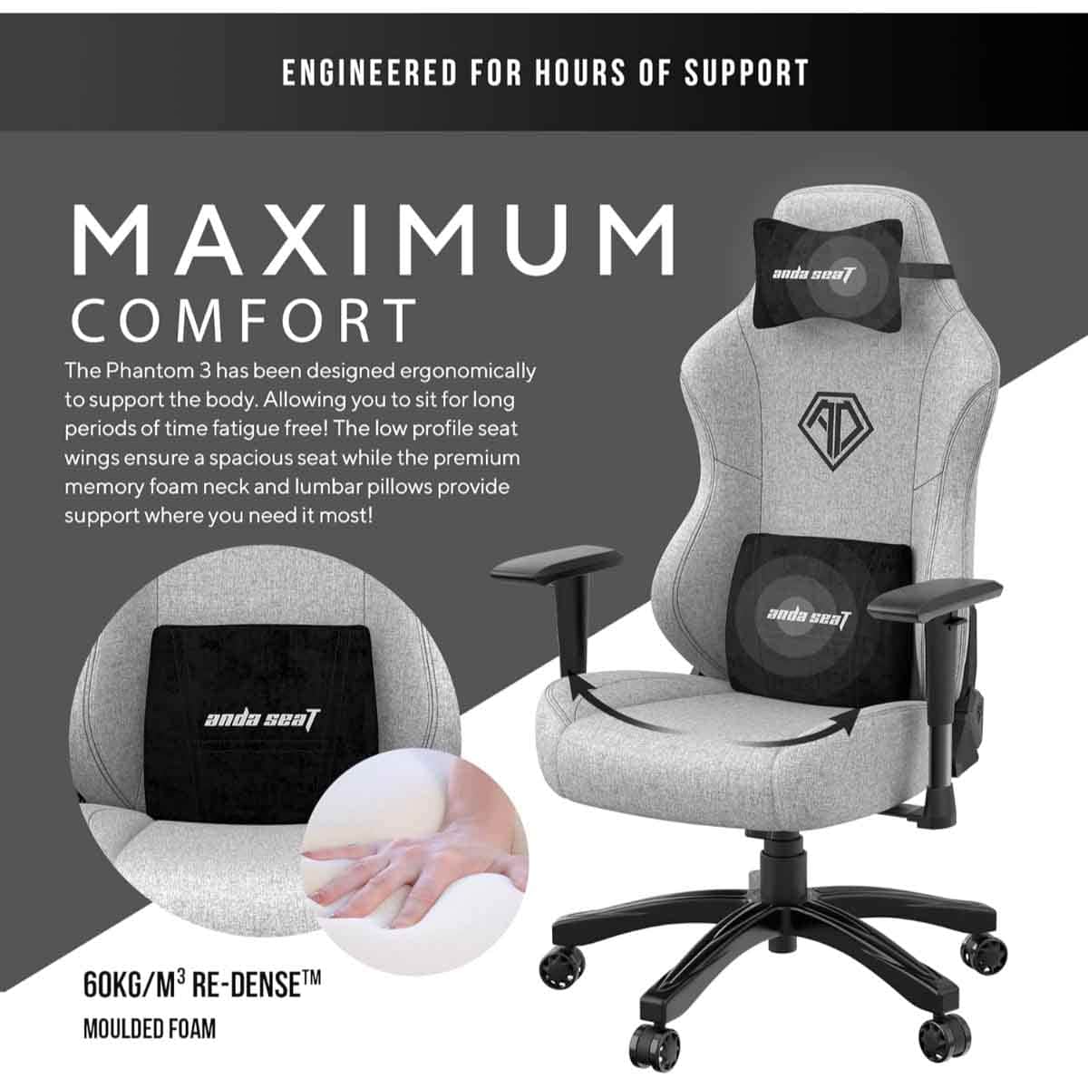 Andaseat Phantom 3 L Gaming Chair
