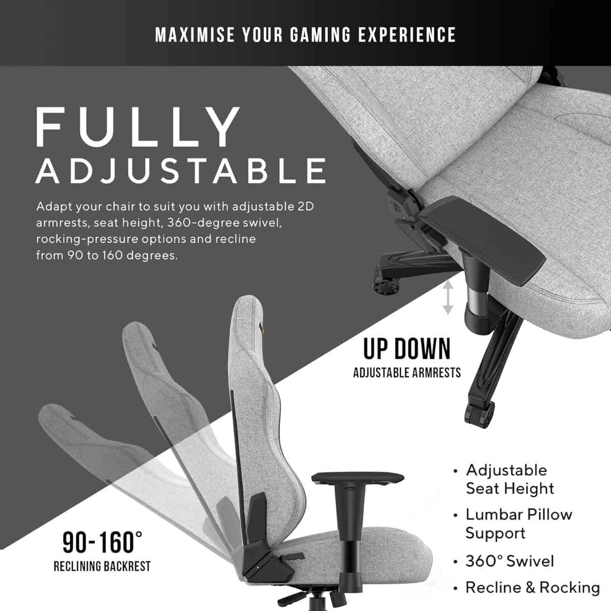 Andaseat Phantom 3 L Gaming Chair