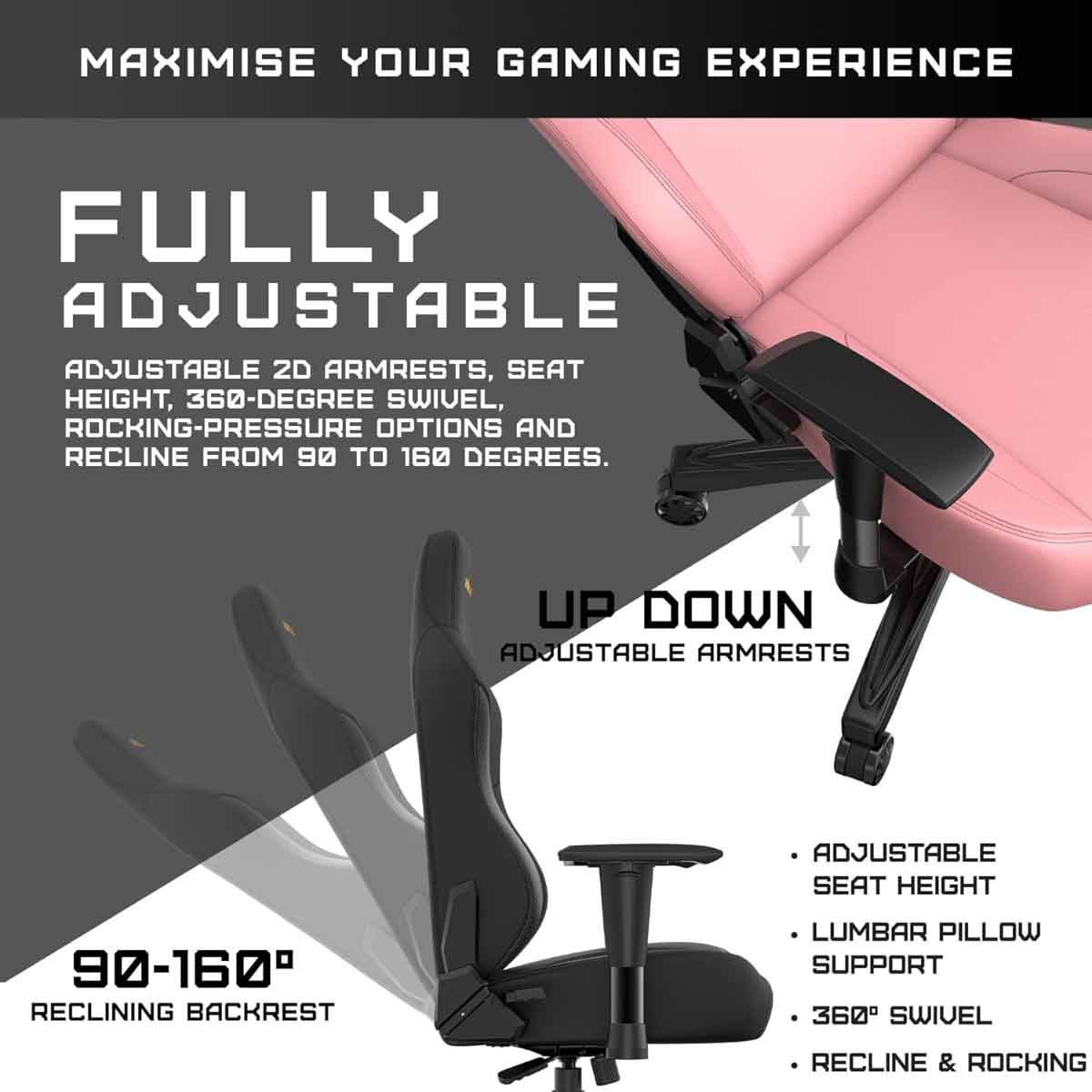 Andaseat Phantom 3 L Gaming Chair