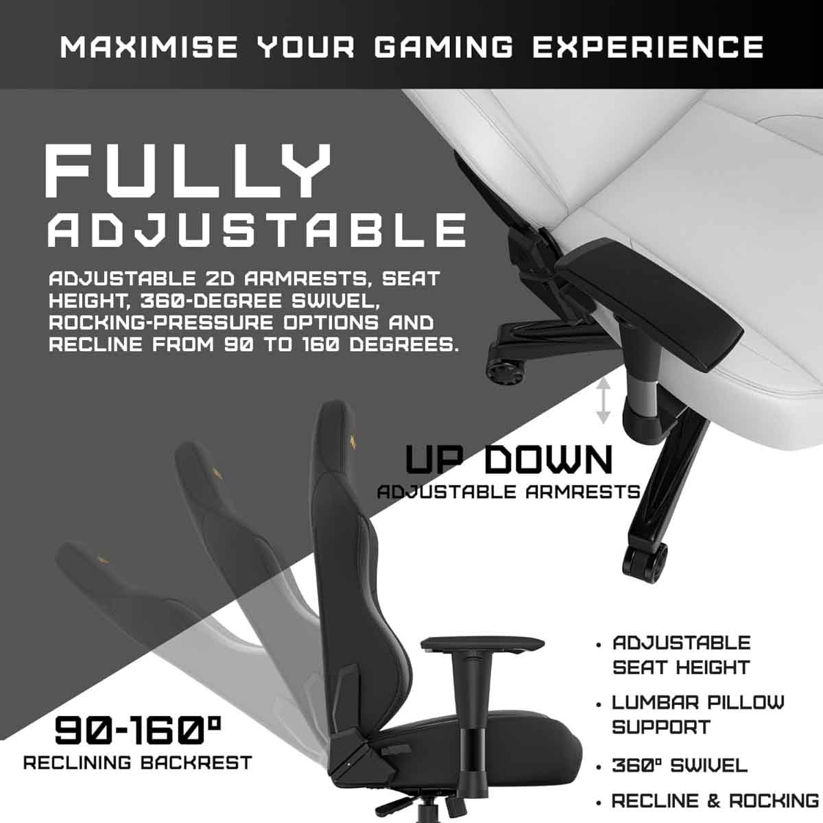 Andaseat Phantom 3 L Gaming Chair