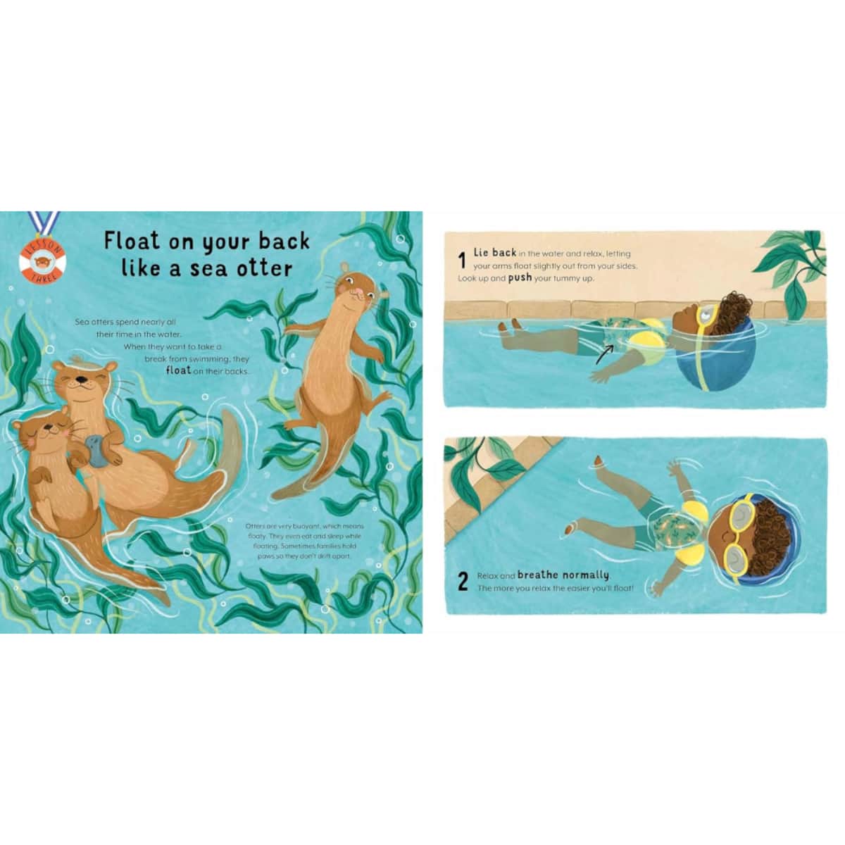Animal Swim School : Learn to swim like your favourite animals! by Kate Peridot - 4 July 2024