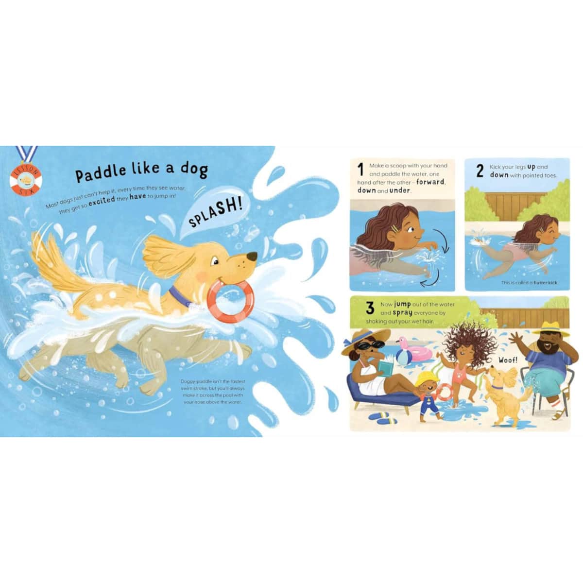 Animal Swim School : Learn to swim like your favourite animals! by Kate Peridot - 4 July 2024