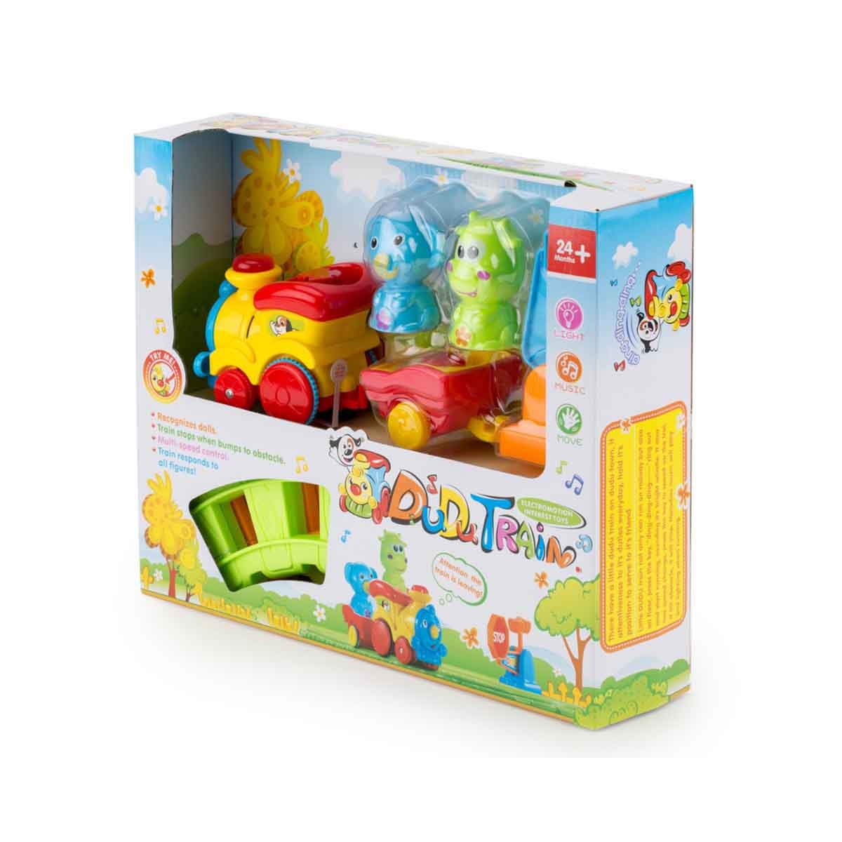 Kos Group Assorted Music & Light Animal Train Set Toddler, 3-4 Years