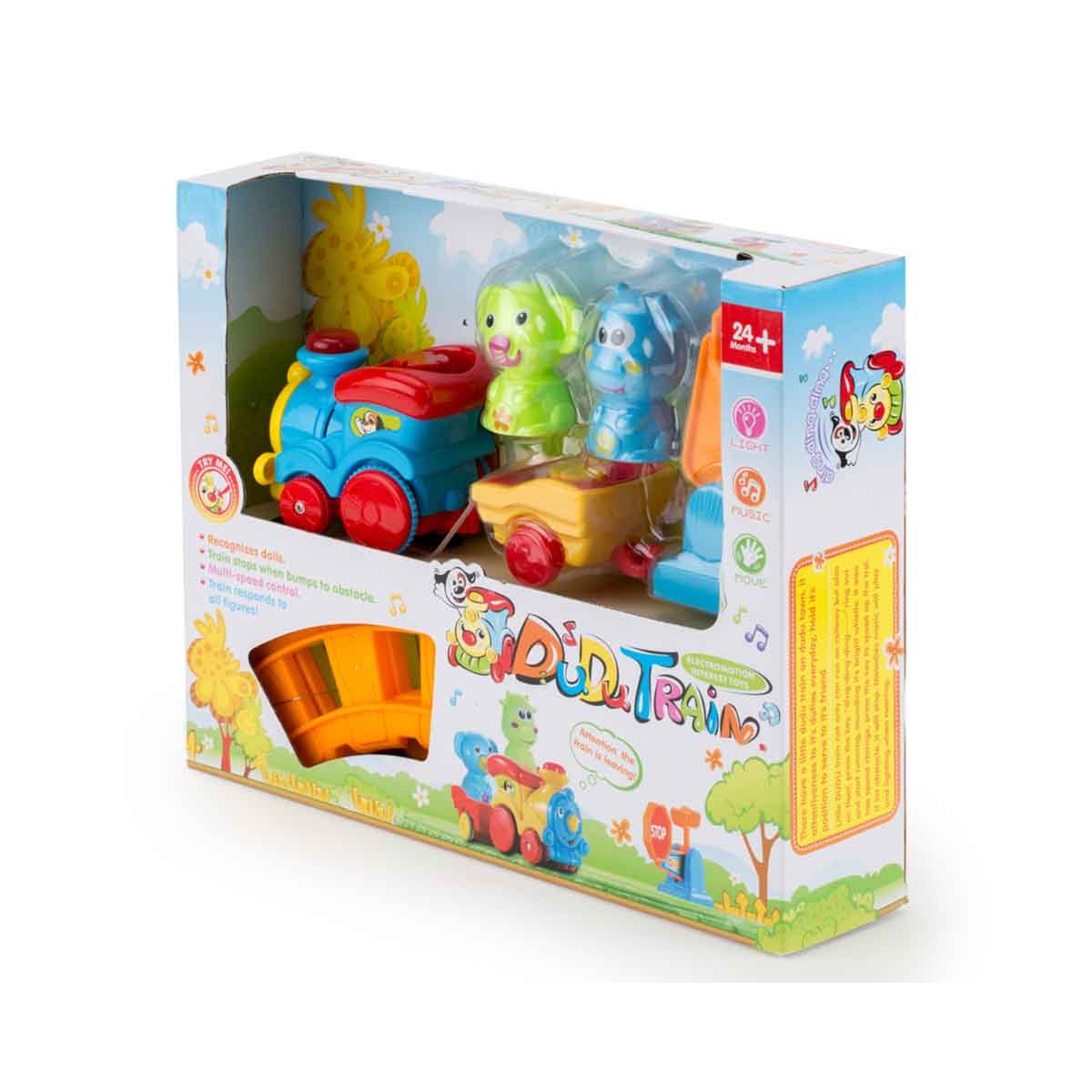 Kos Group Assorted Music & Light Animal Train Set Toddler, 3-4 Years