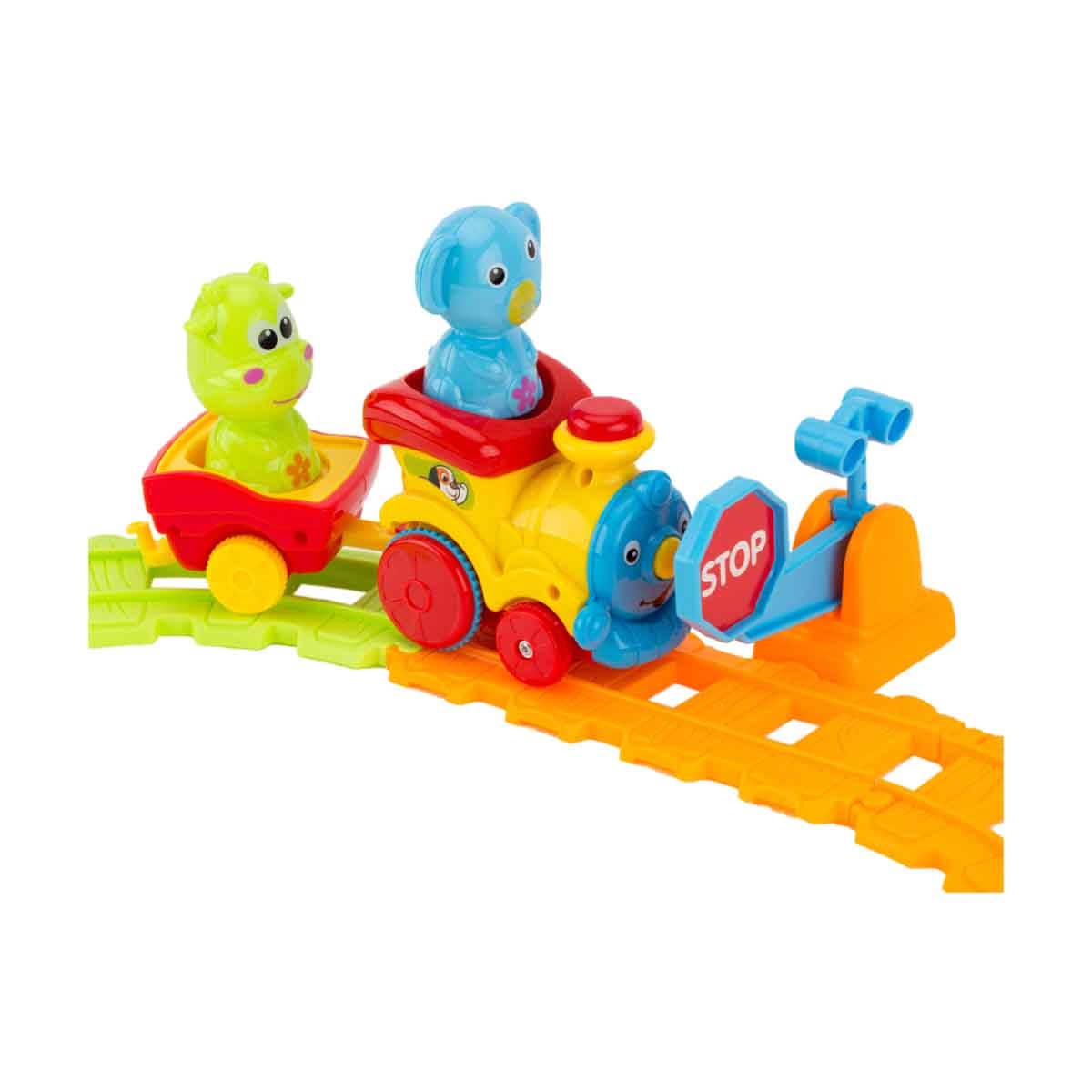 Kos Group Assorted Music & Light Animal Train Set Toddler, 3-4 Years