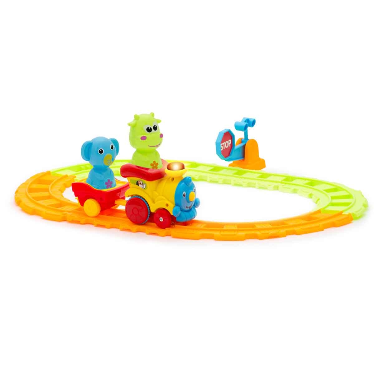 Kos Group Assorted Music & Light Animal Train Set Toddler, 3-4 Years