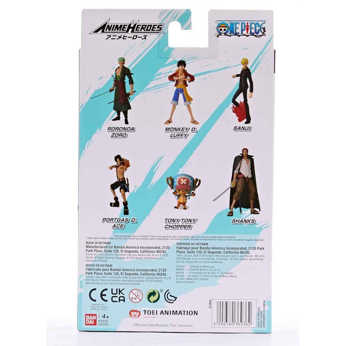 انمي هيروز ون بيس توني توني تشوبر دمية اكشن 4 إنش للجنسين، 5-7 سنوات