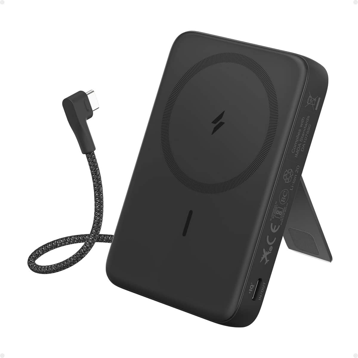 Anker 10000mAh Magnetic Built-In USB-C Cable Power Bank