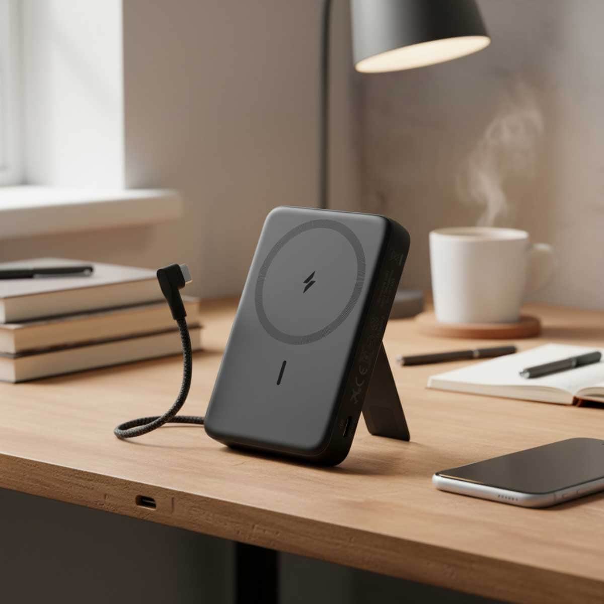 Anker 10000mAh Magnetic Built-In USB-C Cable Power Bank