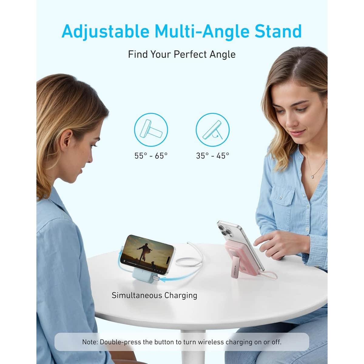 Anker 10000mAh Magnetic Built-In USB-C Cable Power Bank