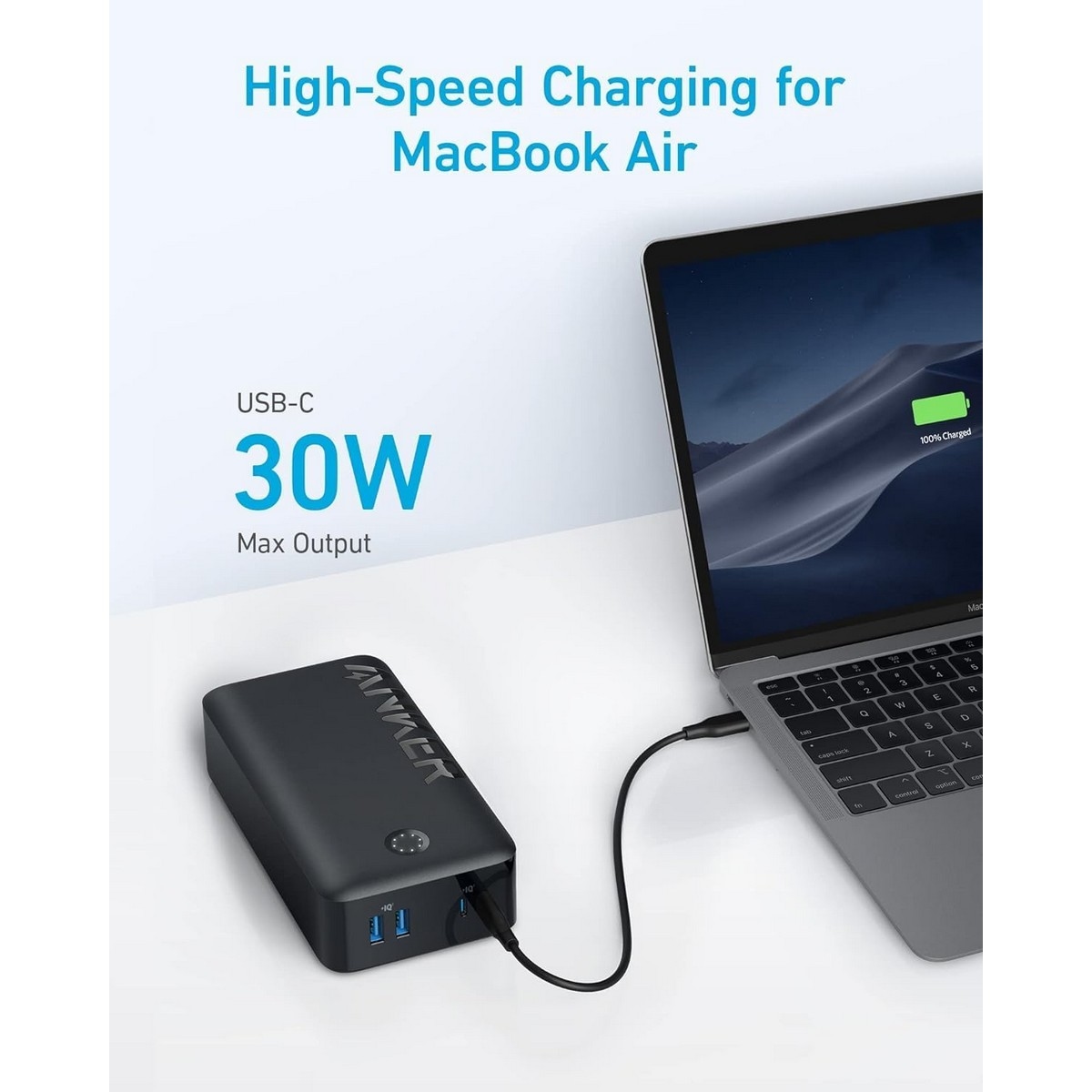أنكر باور بانك 347 PowerCore 40K بسعة 40000mAh وقدرة 30 واط
