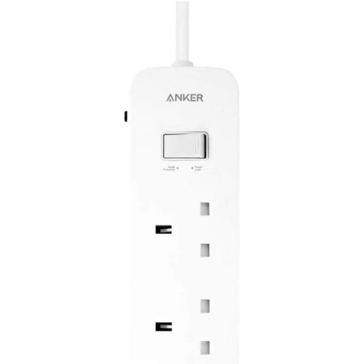 أنكر مشترك كهربائي 320 مع 6 مخارج AC بطول 1.8 متر