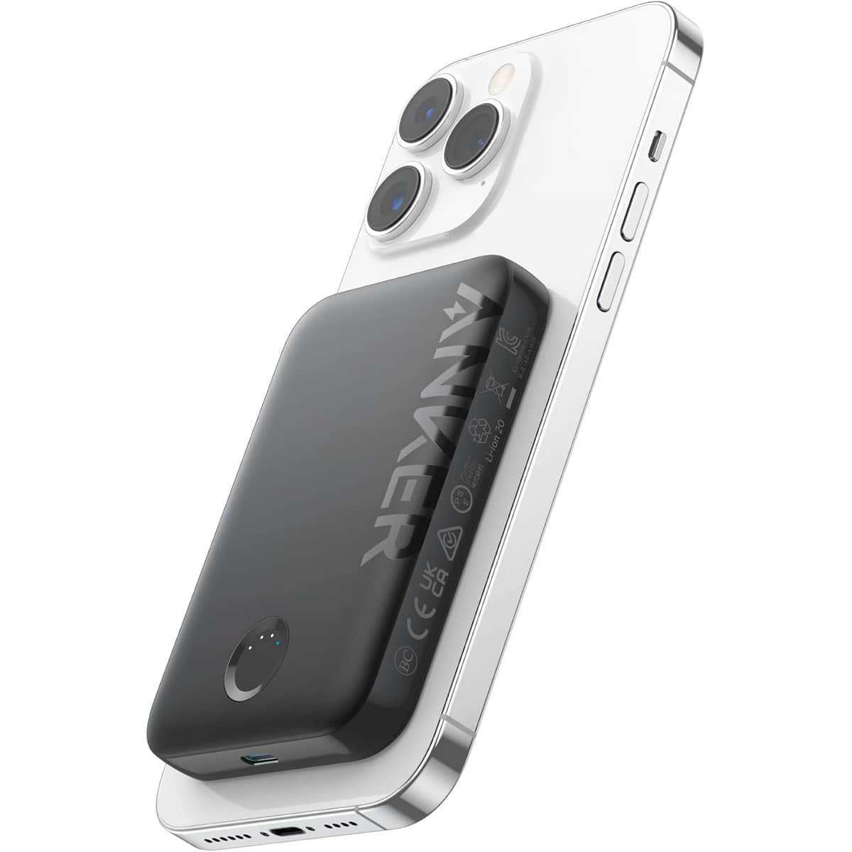 Anker Black 321 MagGo PowerCore 5000mAh 12W Magnetic Wireless Power Bank